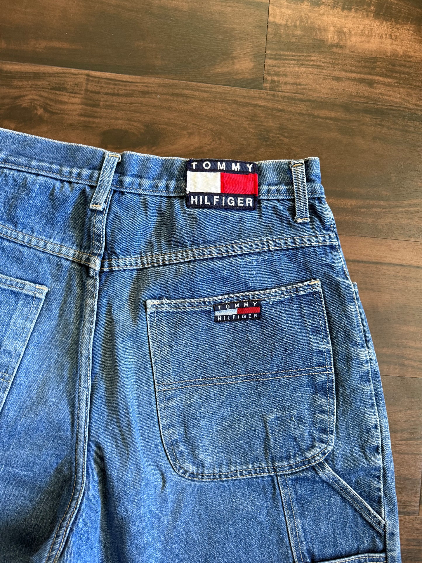 Vintage Tommy Hilfiger Carpenter Denim Jean Shorts- 34