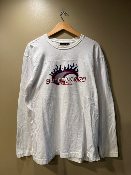 Vintage Cherokee Outer Banks Long Sleeve T-Shirt- L