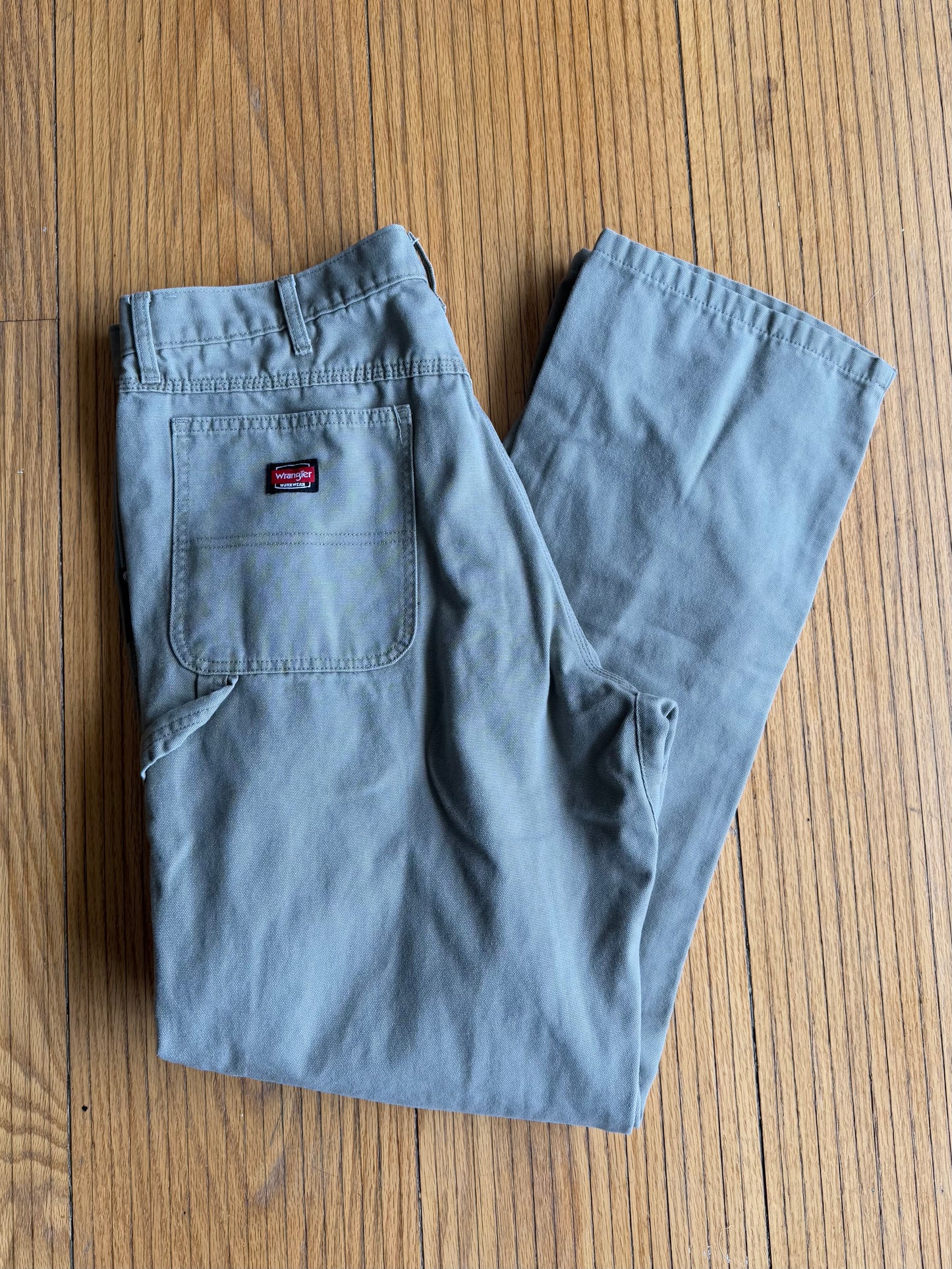 Vintage Wrangler Workwear Tan Carpenter Pants- 35x32