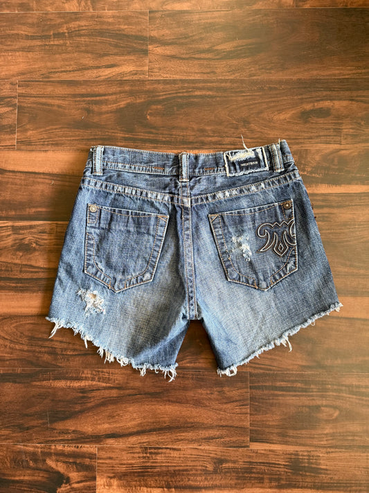 Vintage Y2K MEK Denim Jean Shorts- 34