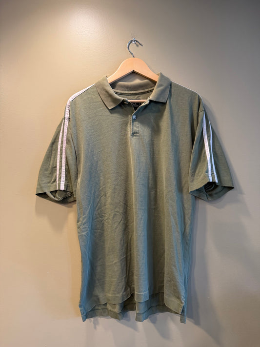 Vintage Abercrombie & Fitch Green Polo Shirt- XL