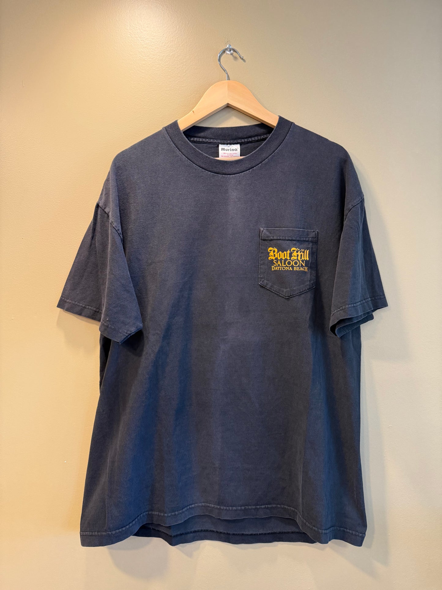 Vintage Boot Hill Saloon Biketoberfest 2001 T-Shirt- XL