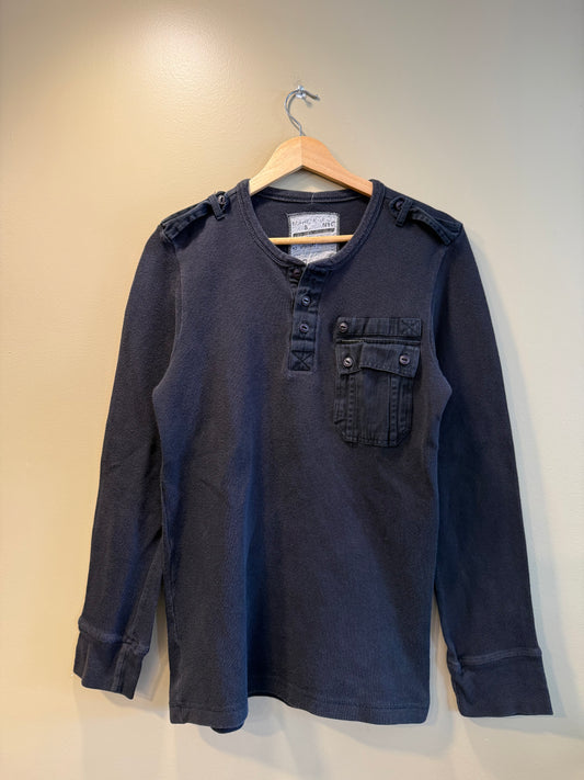 Vintage Y2K Marc Ecko Tactical Black Long Sleeve Shirt- S