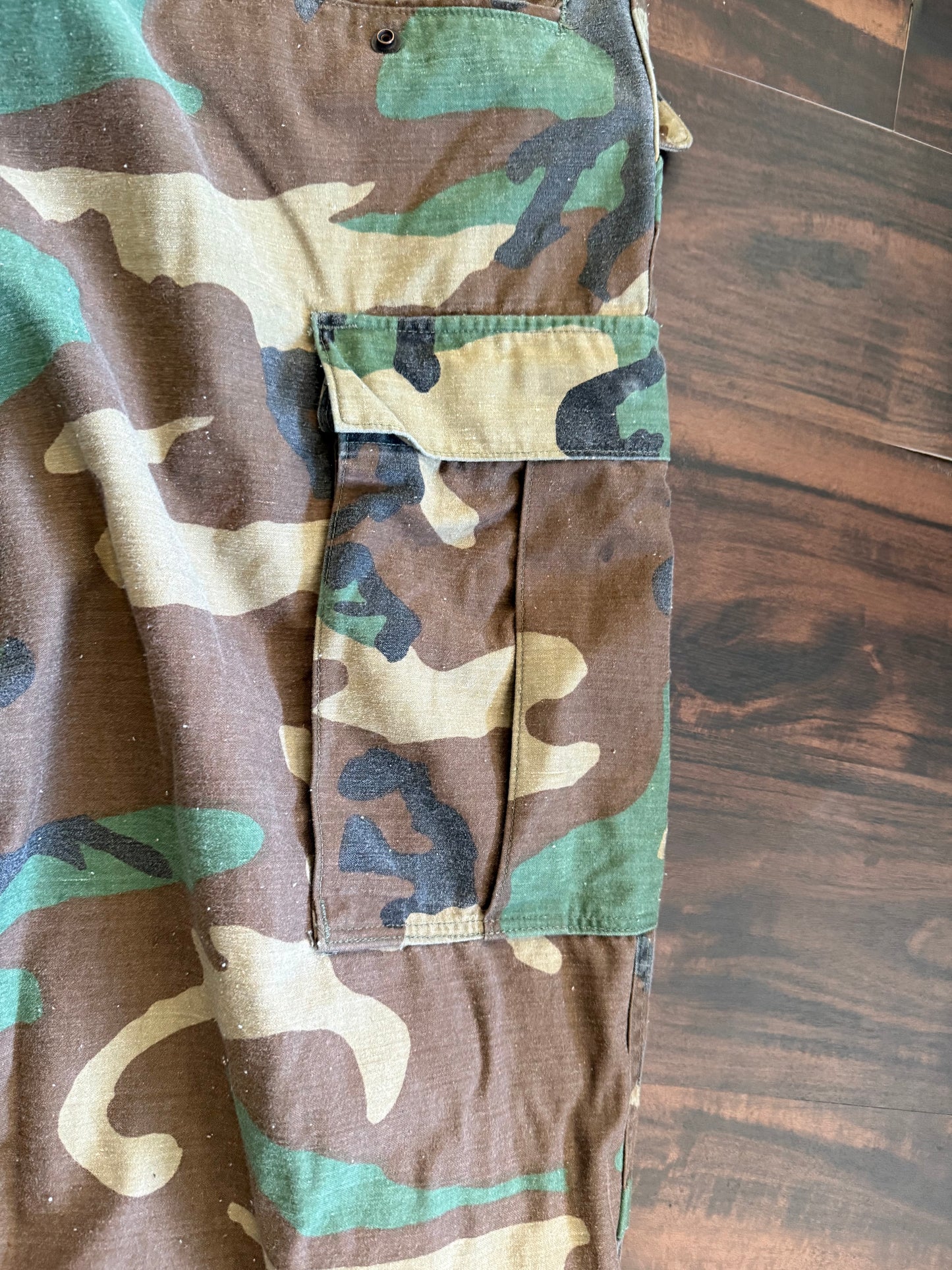 Vintage Military Camouflage Cargo Pants- 40x32