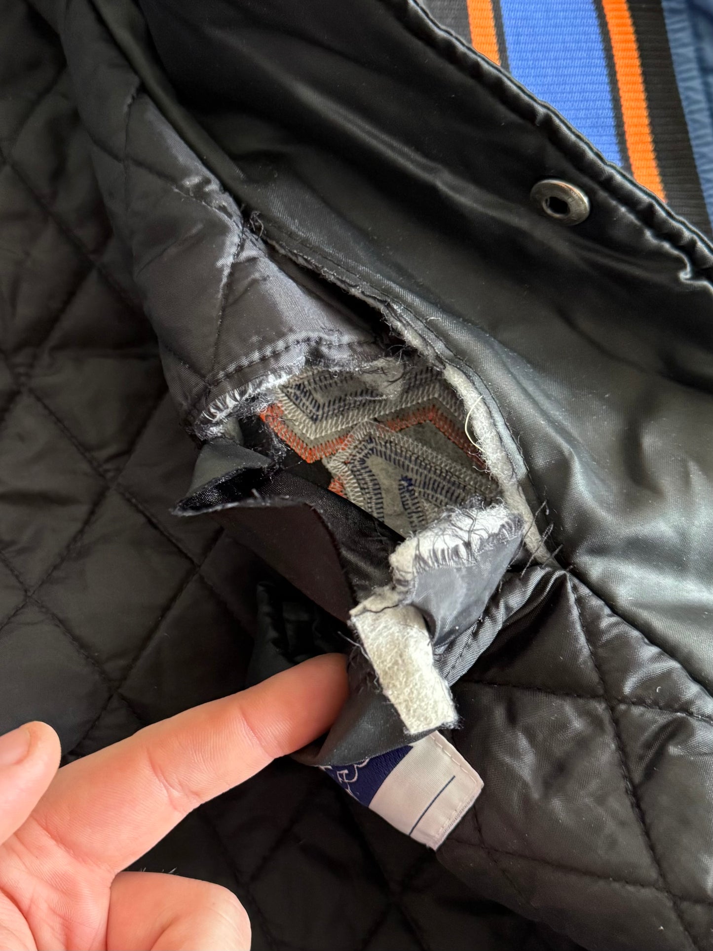 Vintage Majestic Diamond Collection MLB New York Mets Jacket- L