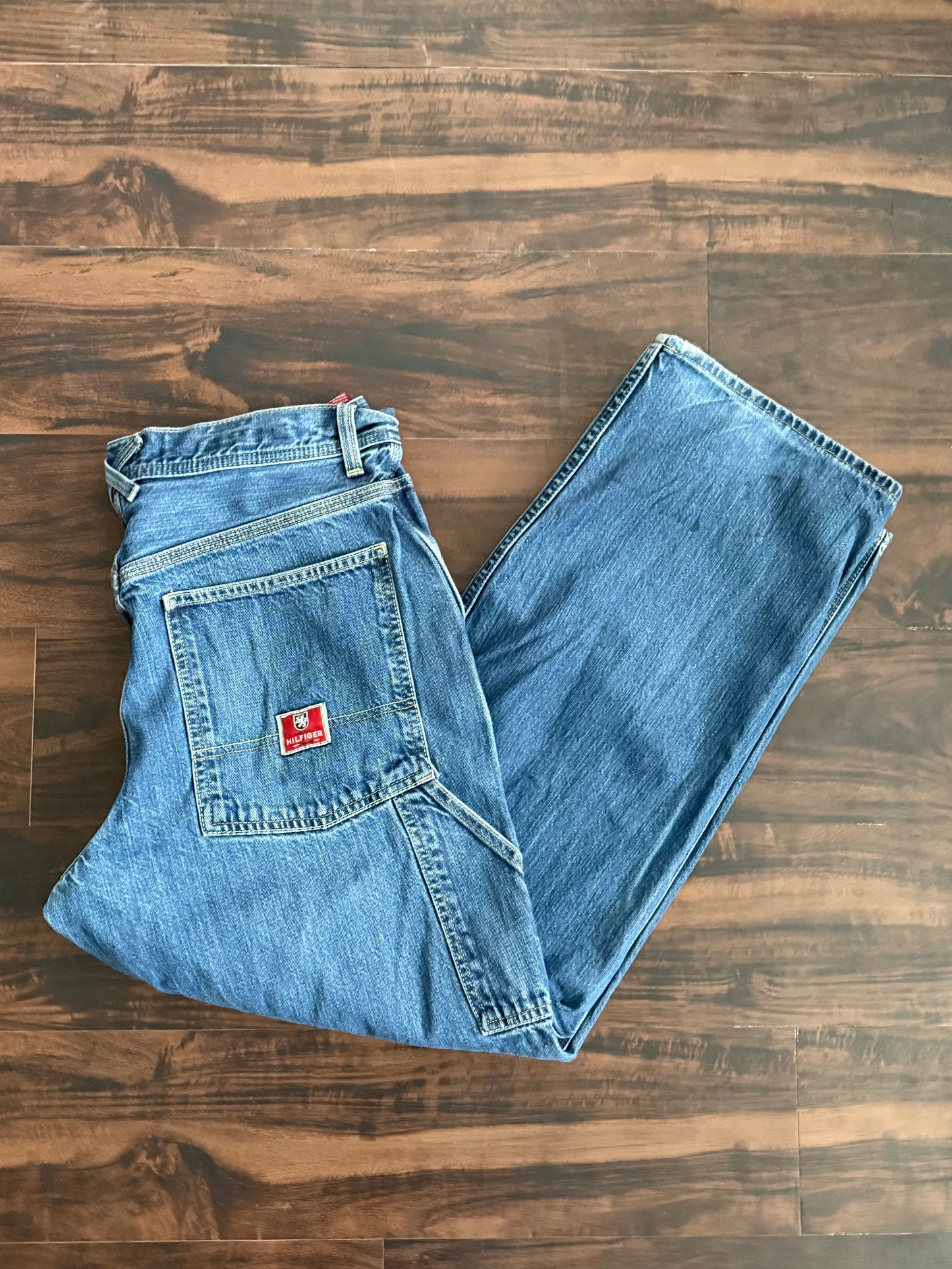 Vintage Tommy Hilfiger Y2K Carpenter Denim Jeans- 34x30