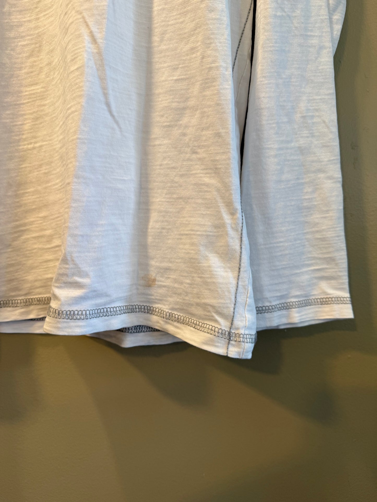 Vintage Y2K Private Member White Long Sleeve T-Shirt- L