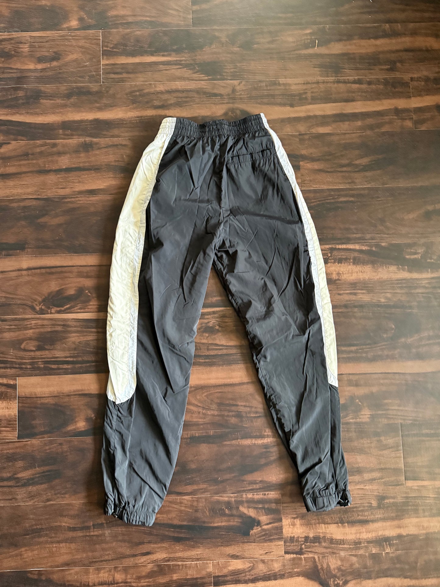 The Thrifting Tree Black & White Track Pants- S