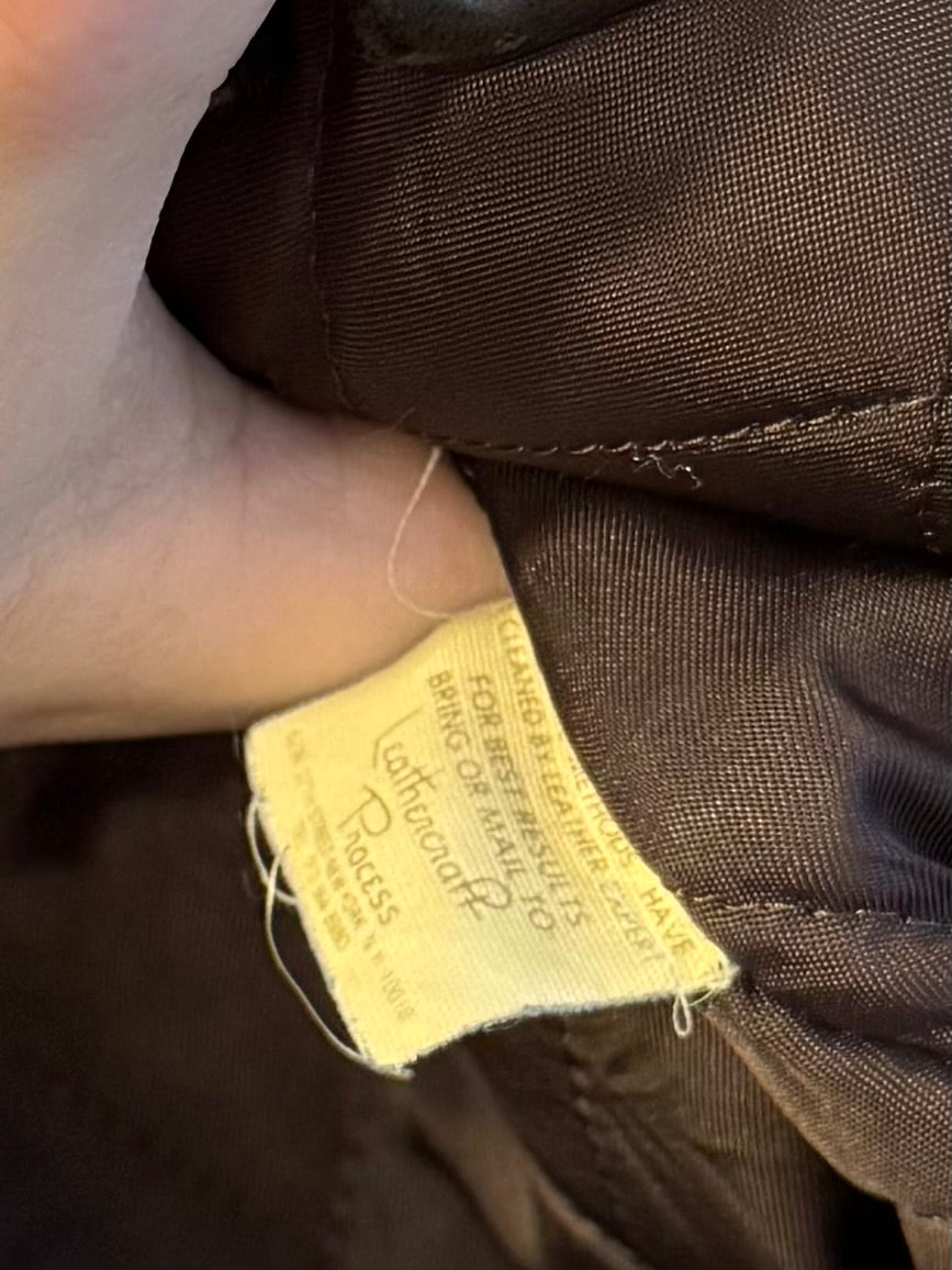 Vintage Nino Cerutti Leather Jacket- M
