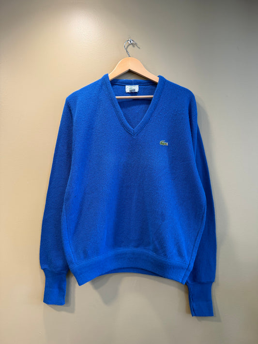 Vintage Izod Lacoste Blue Sweater- L