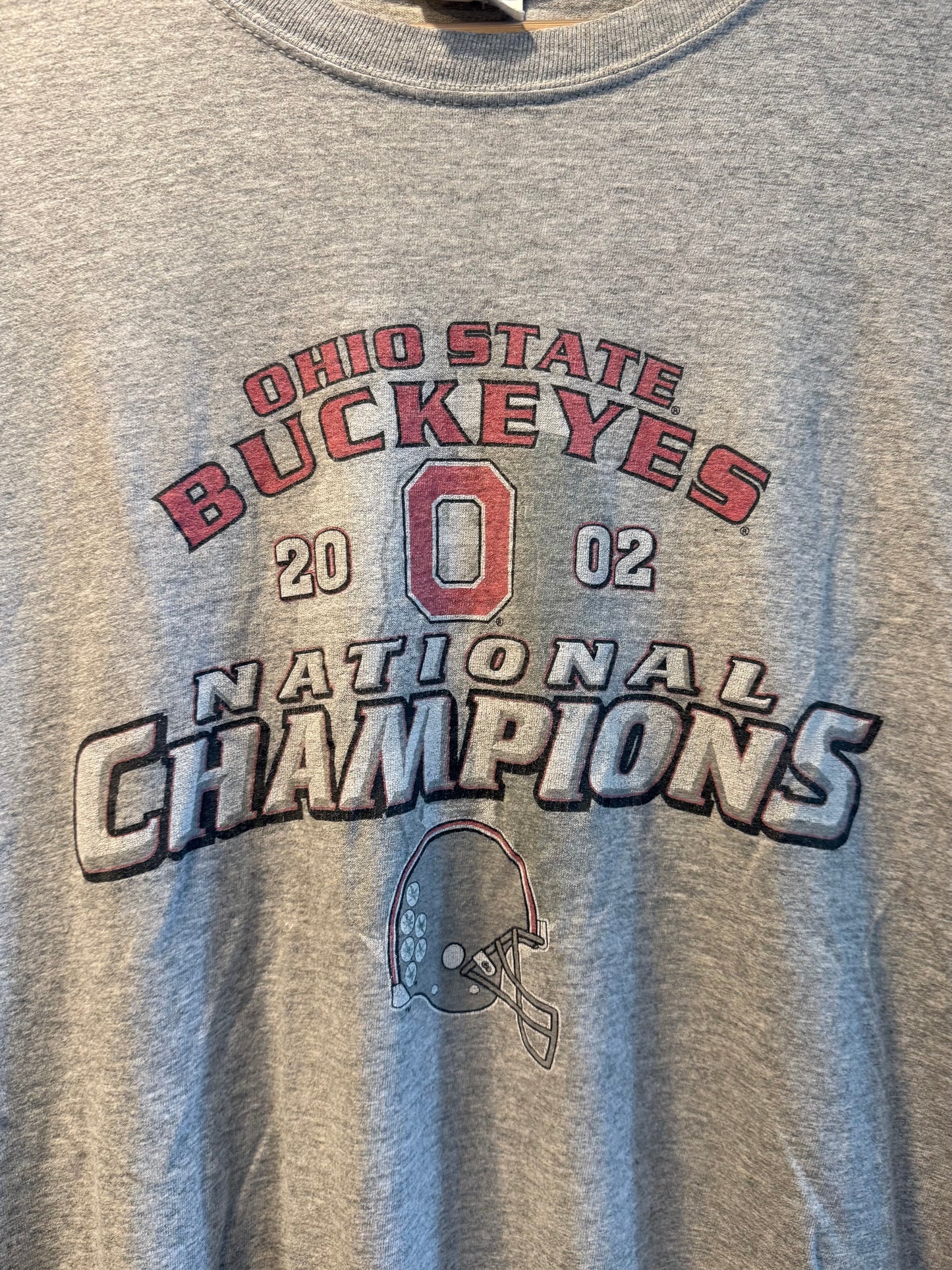 Vintage Ohio State University Buckeyes 2002 National Champions T-Shirt- XL