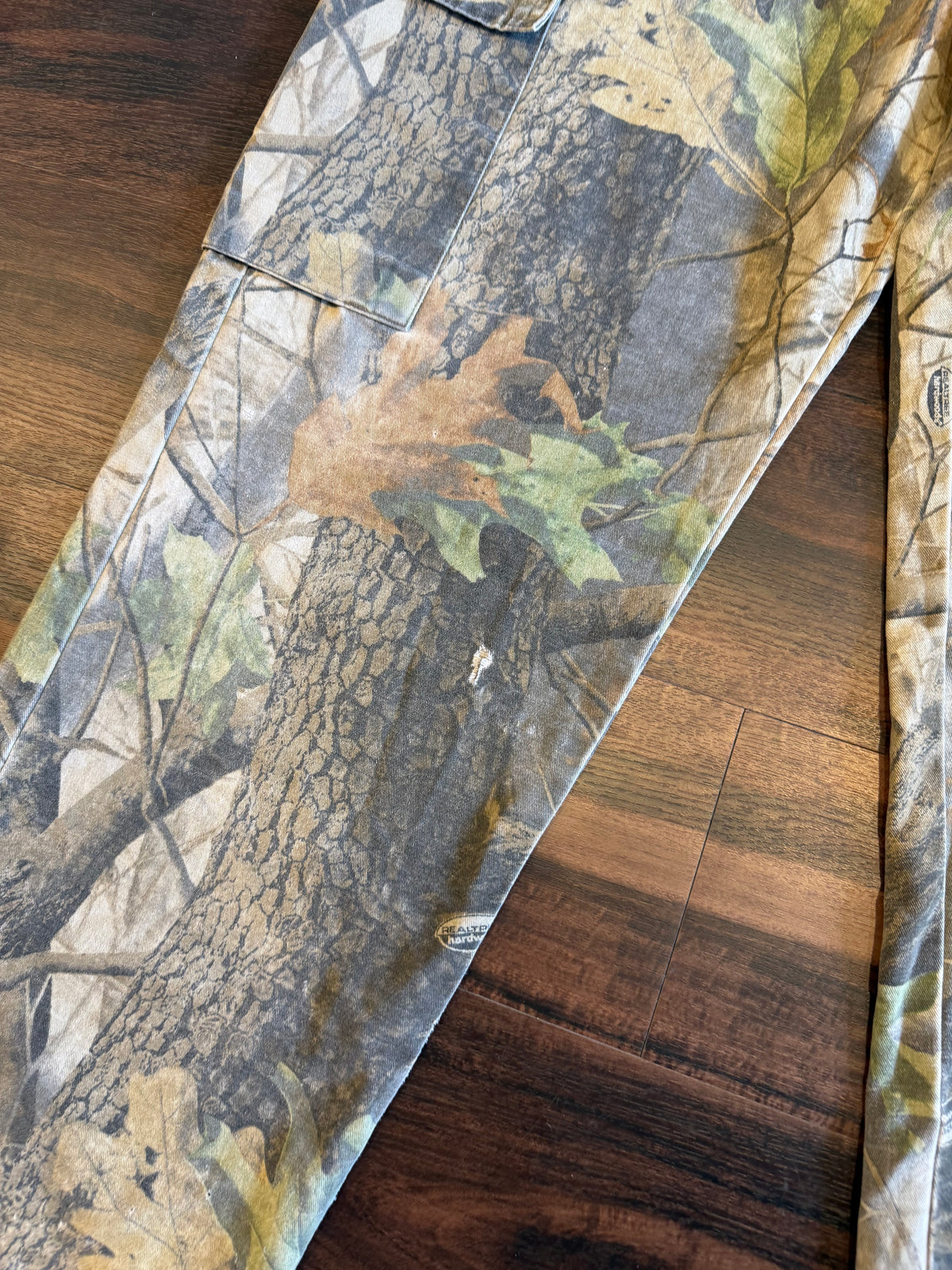 Vintage Liberty RealTree Hardwoods Camo Baggy Cargo Pants- 34x33