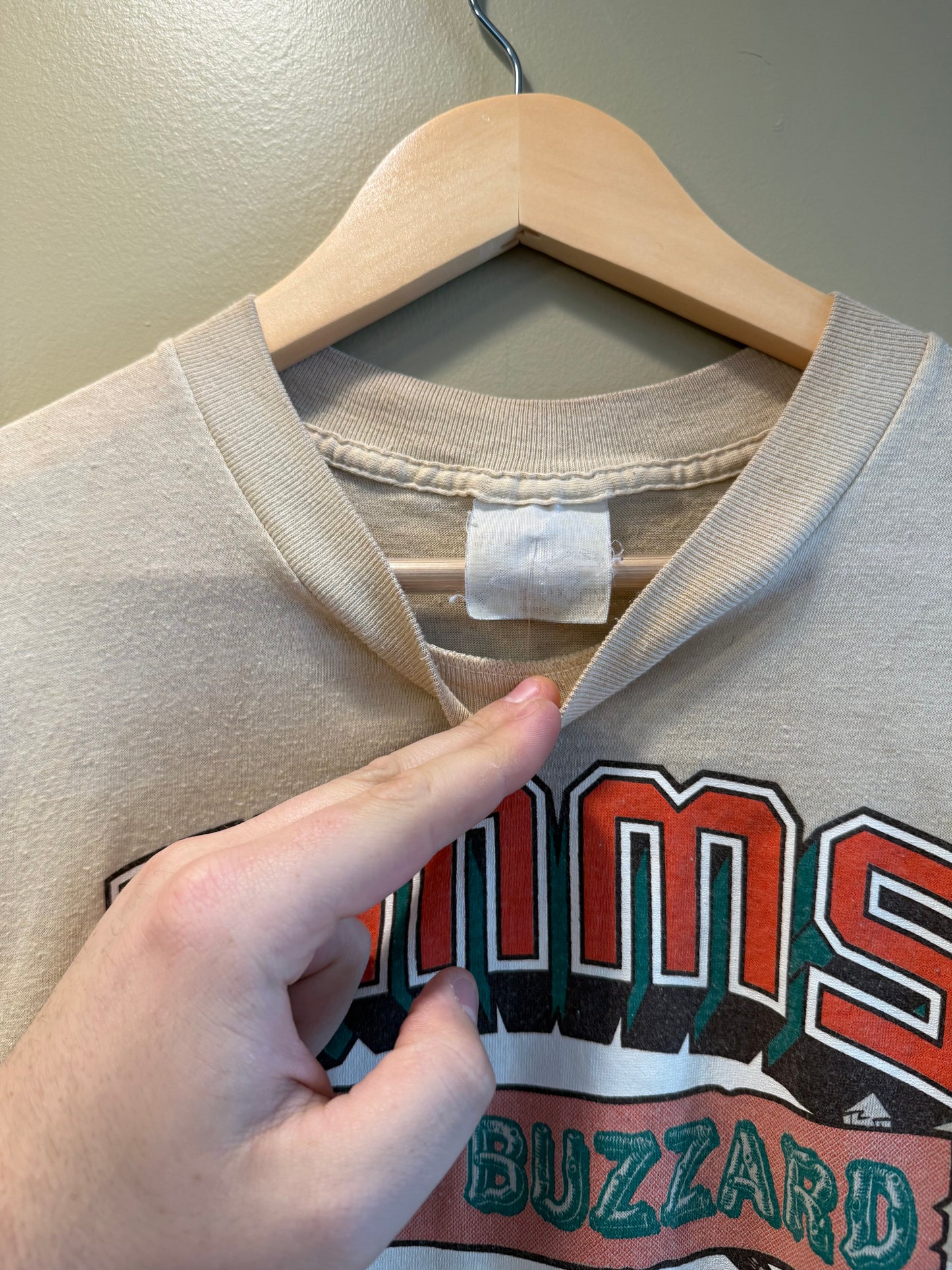 Vintage WMMS Cleveland Camp Buzzard T-Shirt- S