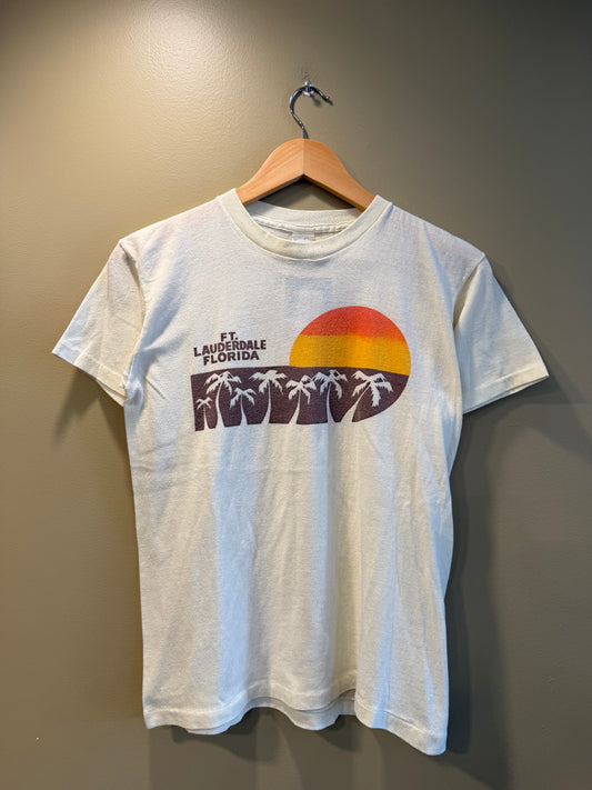 Vintage 70s Ft. Lauderdale Florida T-Shirt- S