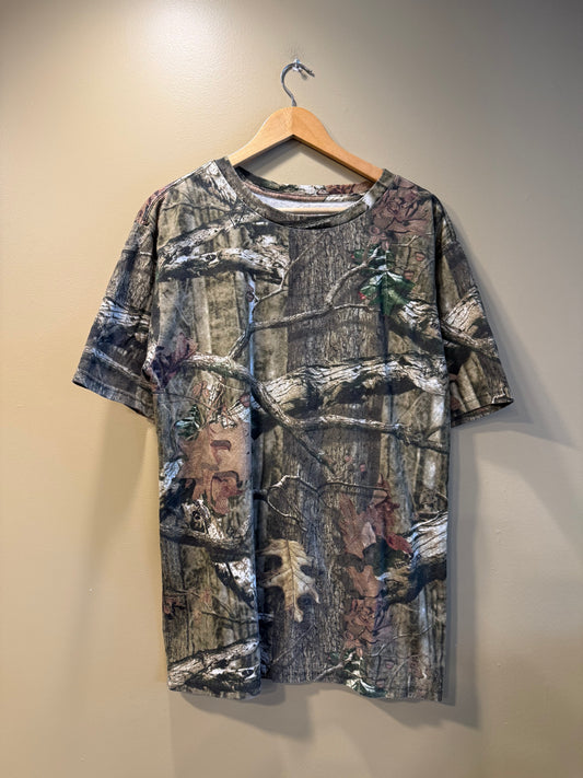 Vintage RedHead Mossy Oak Breakup Tree Camo T-Shirt- L