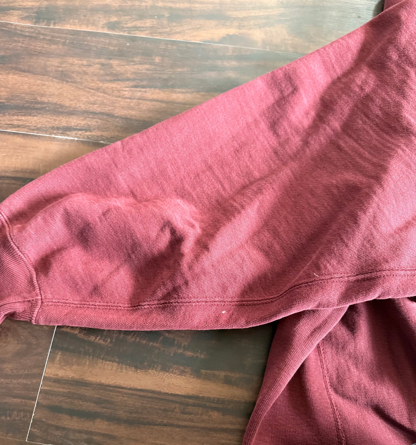 Vintage 80s Harvard University Champion Reverse Weave Maroon Crewneck Sweatshirt- L