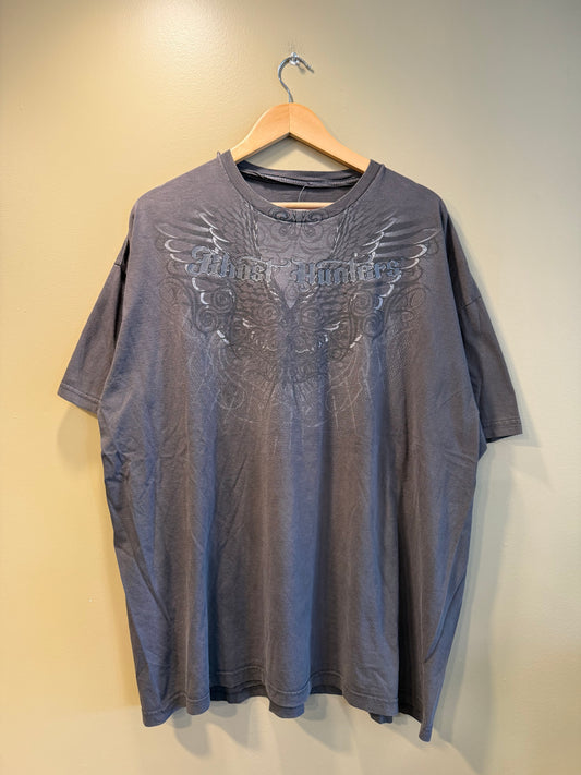 Vintage Ghost Hunters Angel Wings Gothic T-Shirt- XXL
