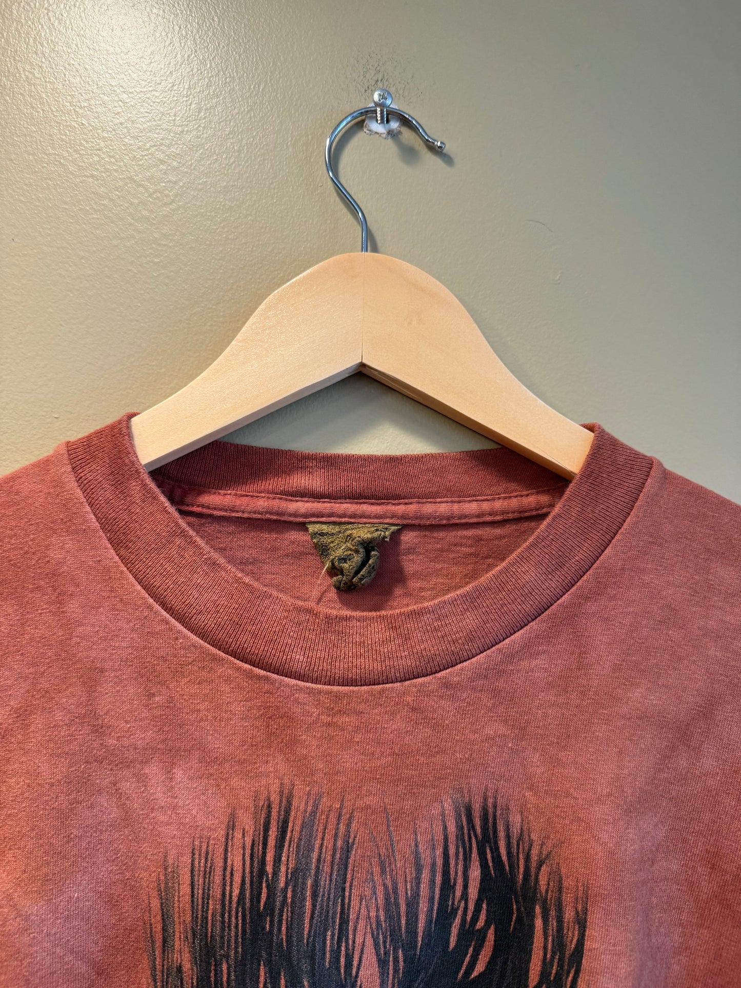 Vintage Baby Orangutan The Mountain Orange T-Shirt- XL