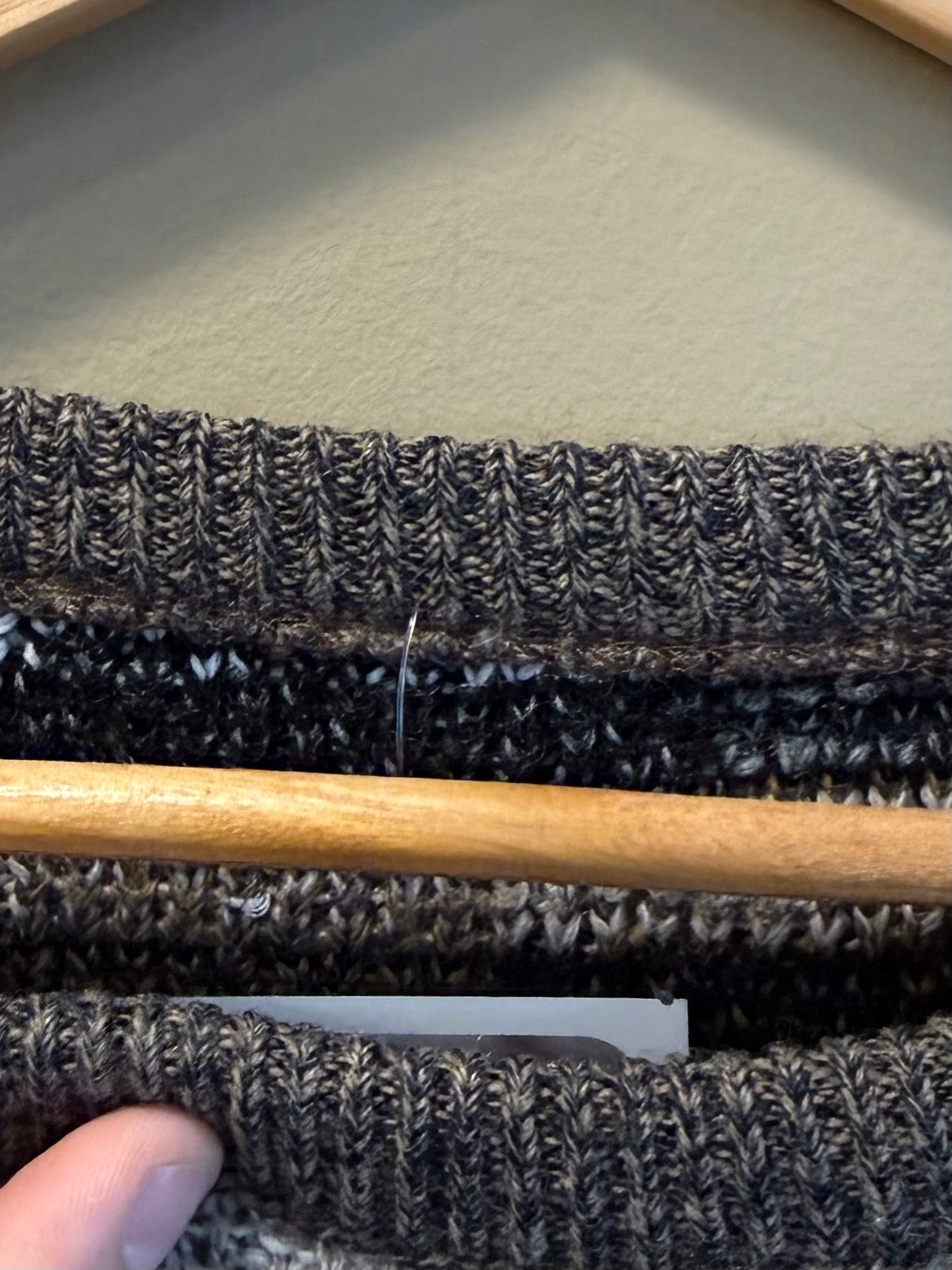Vintage Nuetral Patterned Sweater- L/XL