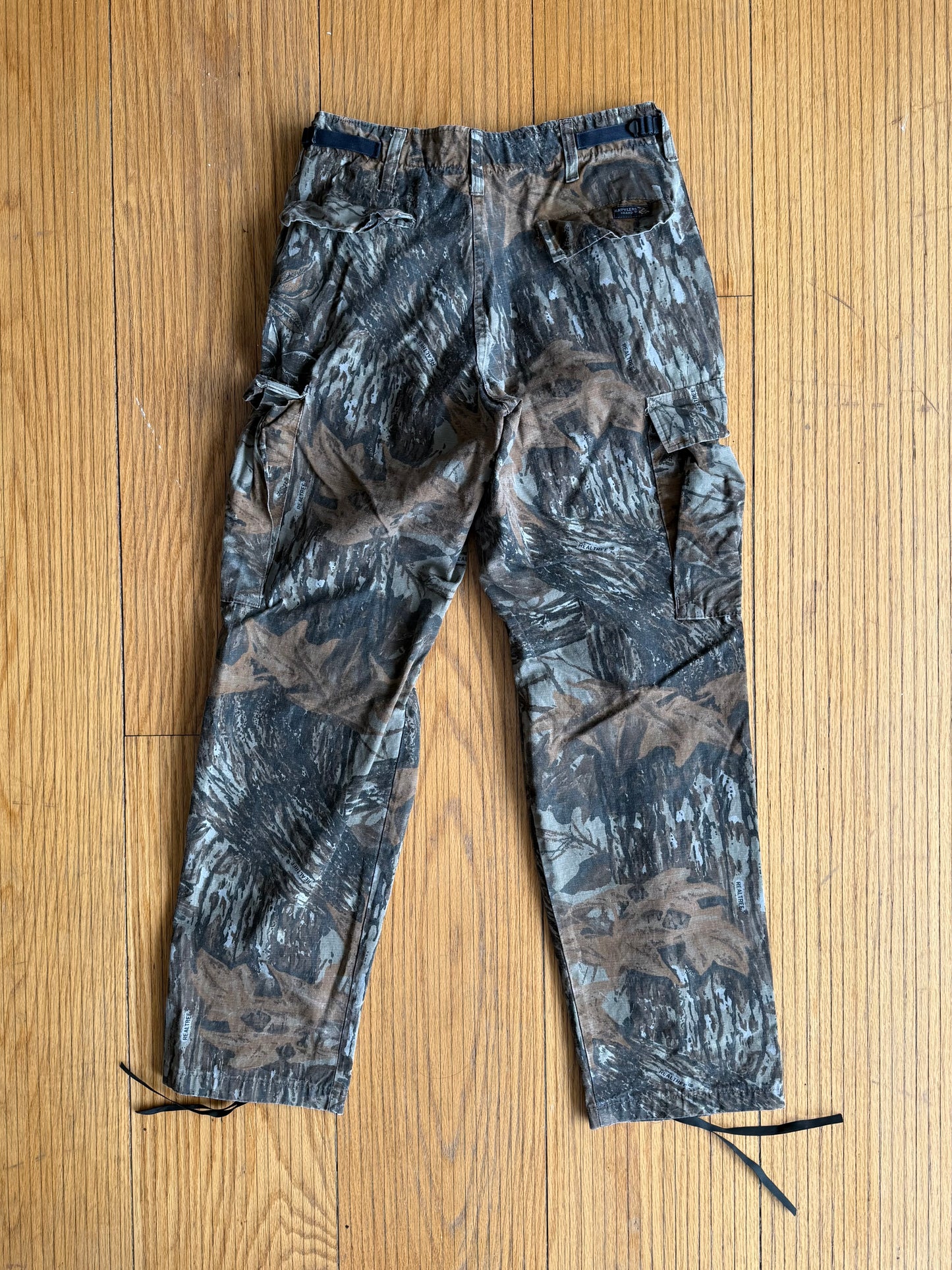 Vintage Rattlers Brand Real Tree Camouflage Cargo Pants- 30x31