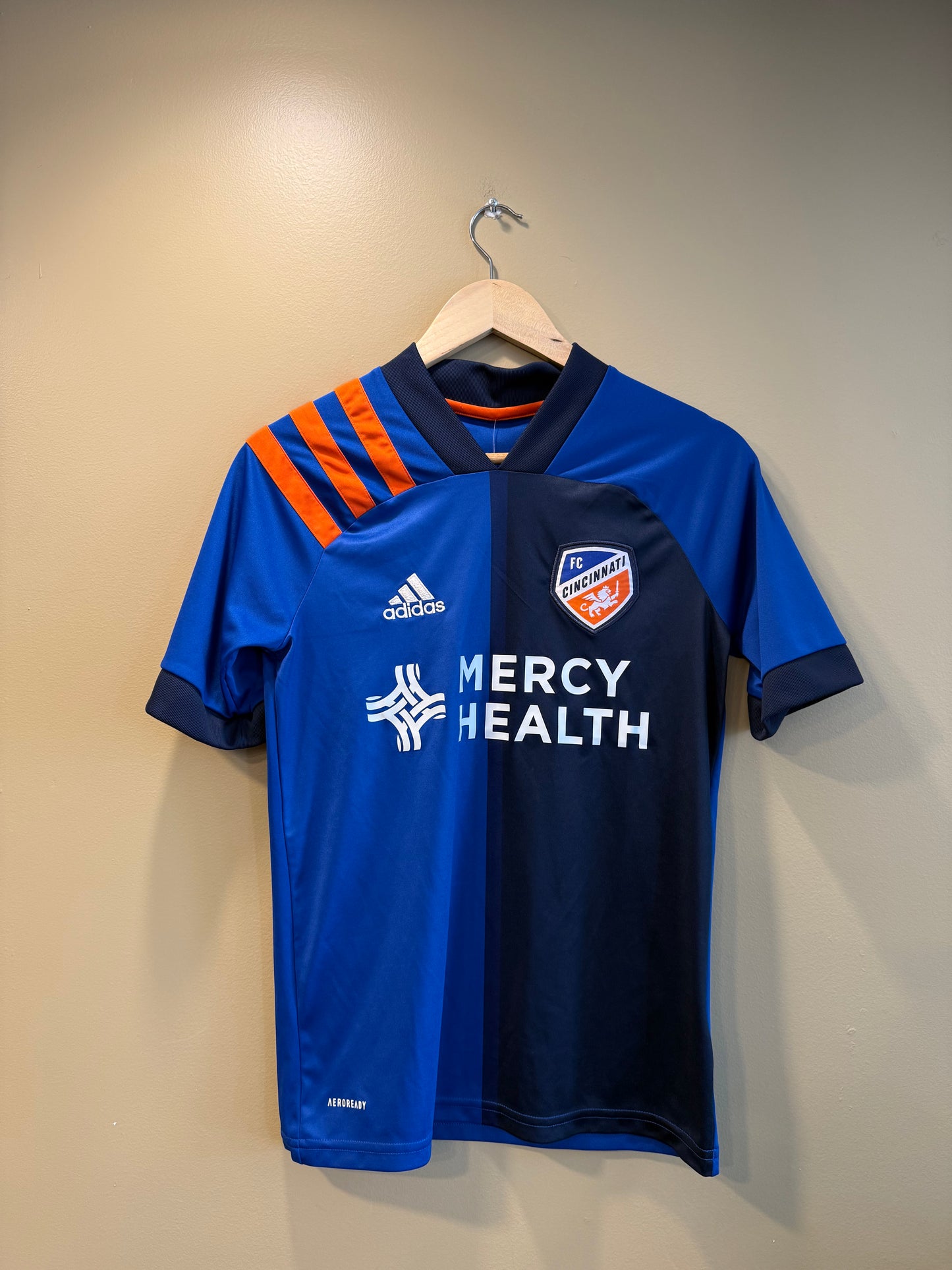 F.C. Cincinnati Blue MLS Soccer Jersey- S