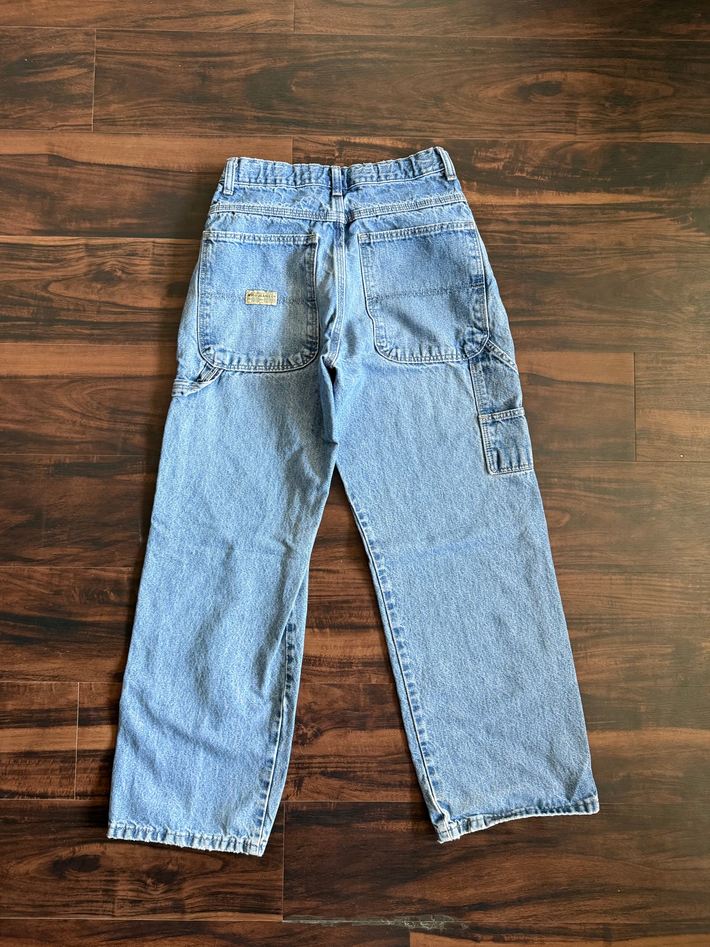 Vintage Wrangler Light Wash Carpenter Denim Jeans- 25x28