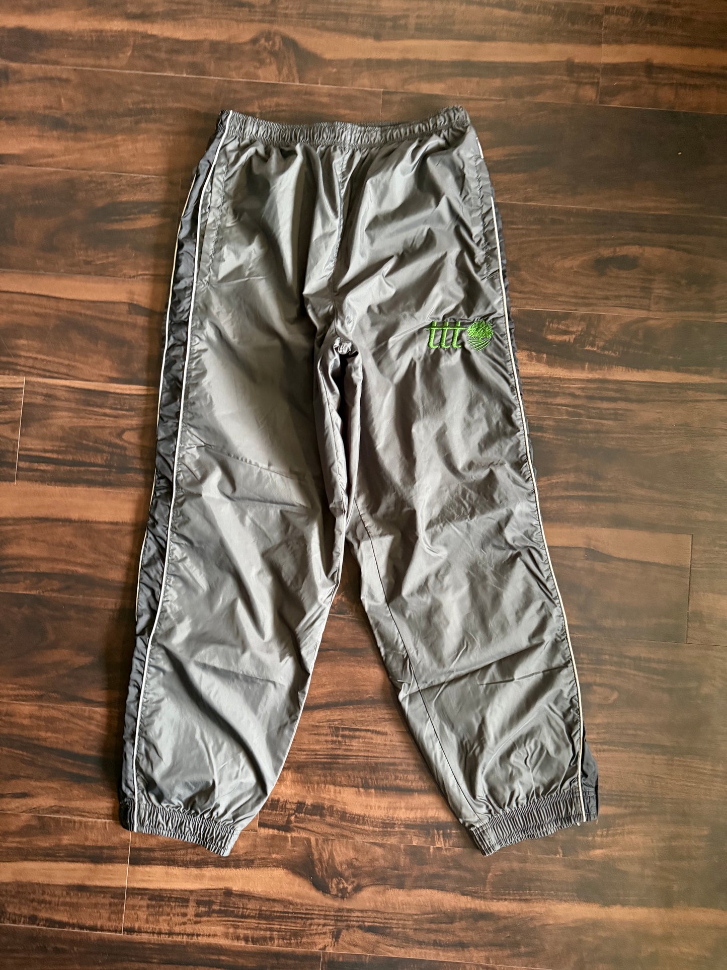 The Thrifting Tree Dark Gray Track Pants- L