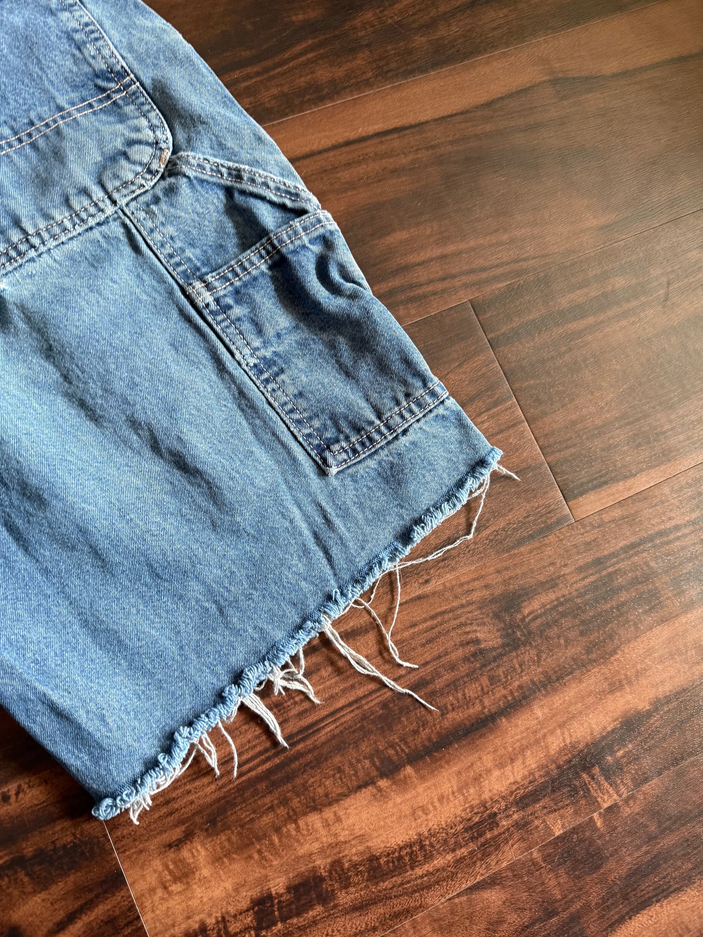 Vintage Carhartt Distressed Denim Jean Shorts- 33