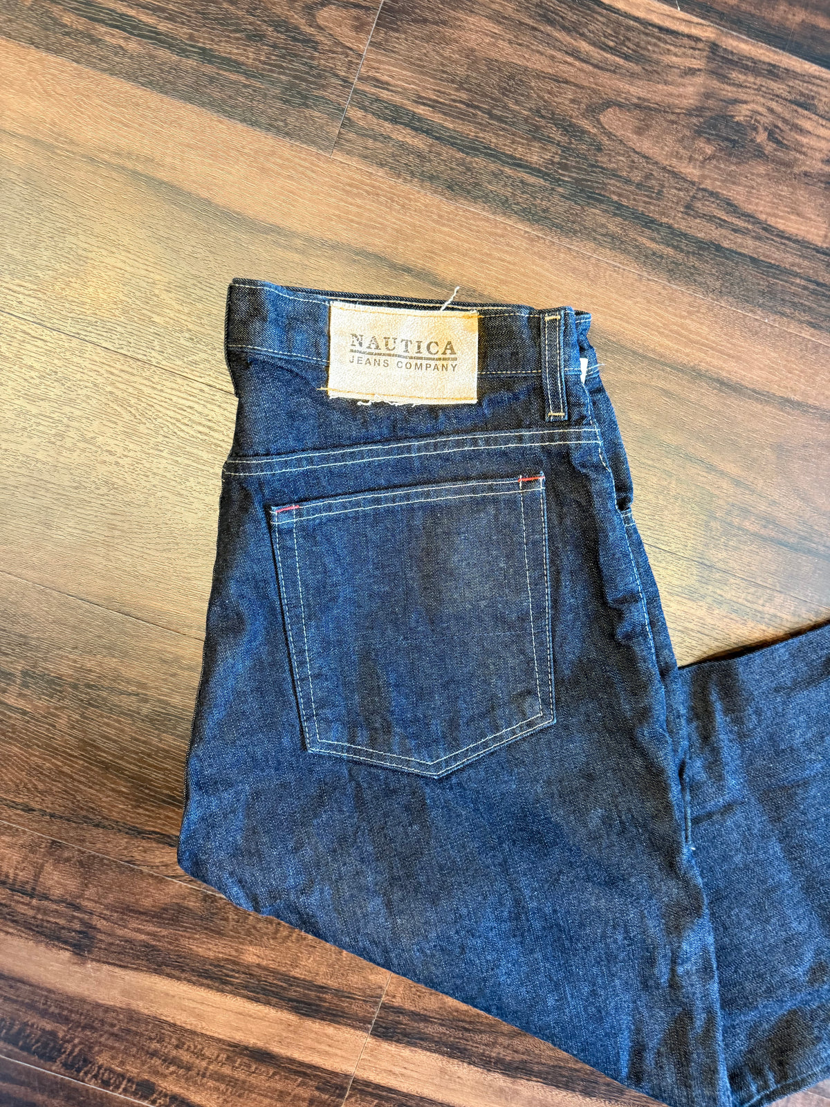 Vintage Nautica Dark Wash Heavy Denim Jeans- 34x38