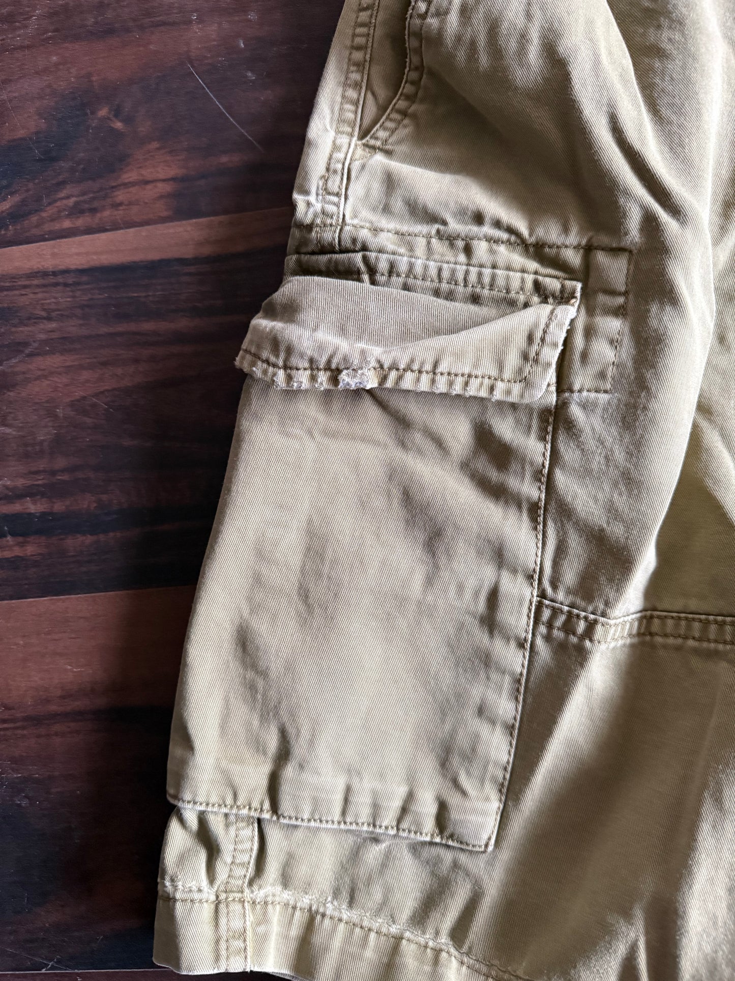 Vintage Polo Ralph Lauren Green Cargo Shorts- 34