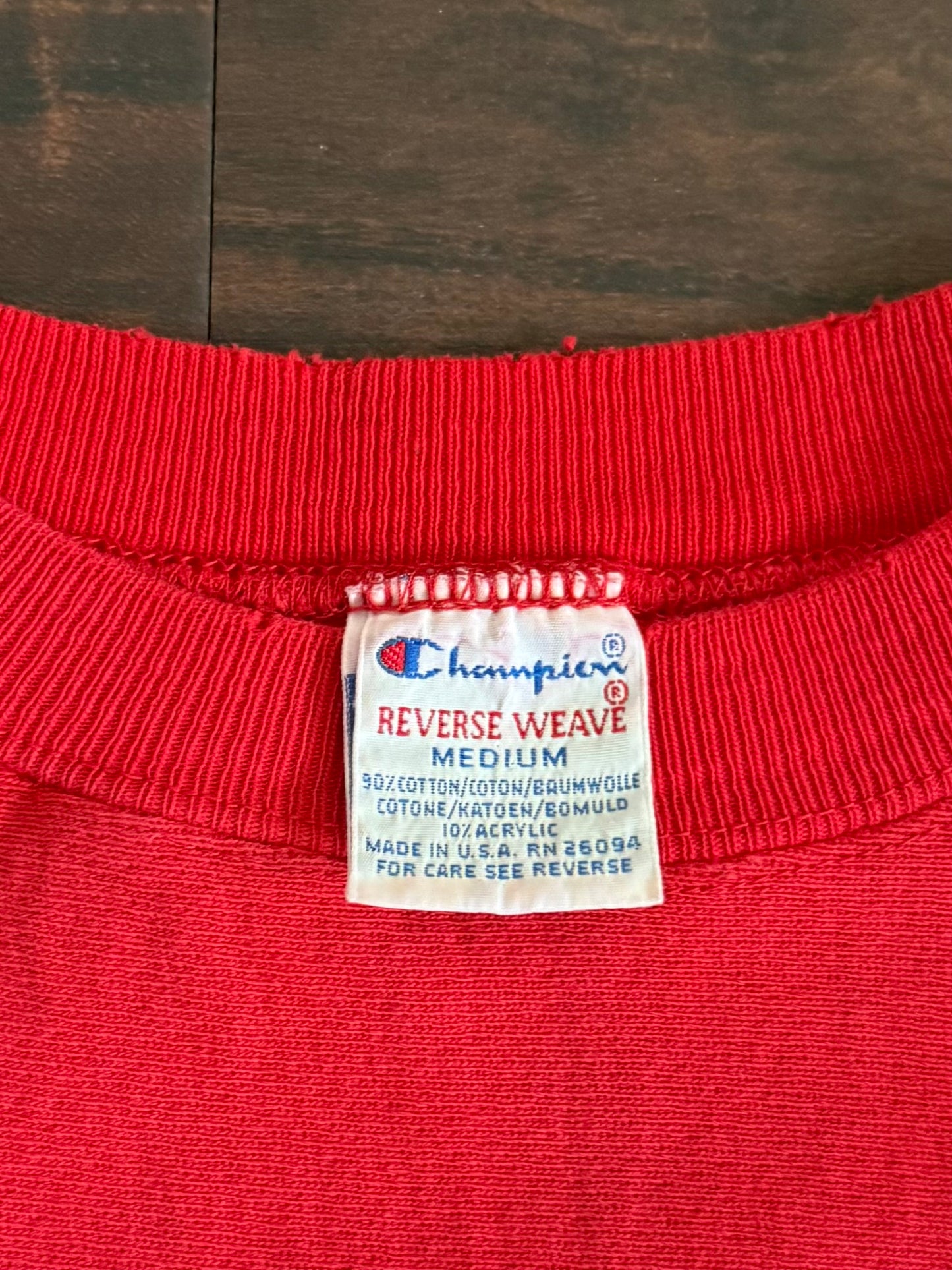 Vintage Champion Reverse Weave Ohio State Buckeyes 100 Years Crewneck Sweatshirt- M