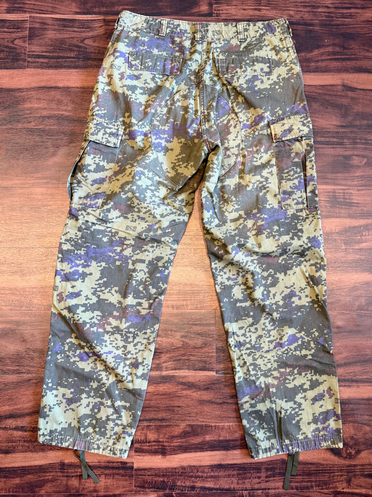 Vintage Military Digi Camouflage Cargo Pants- 34x32