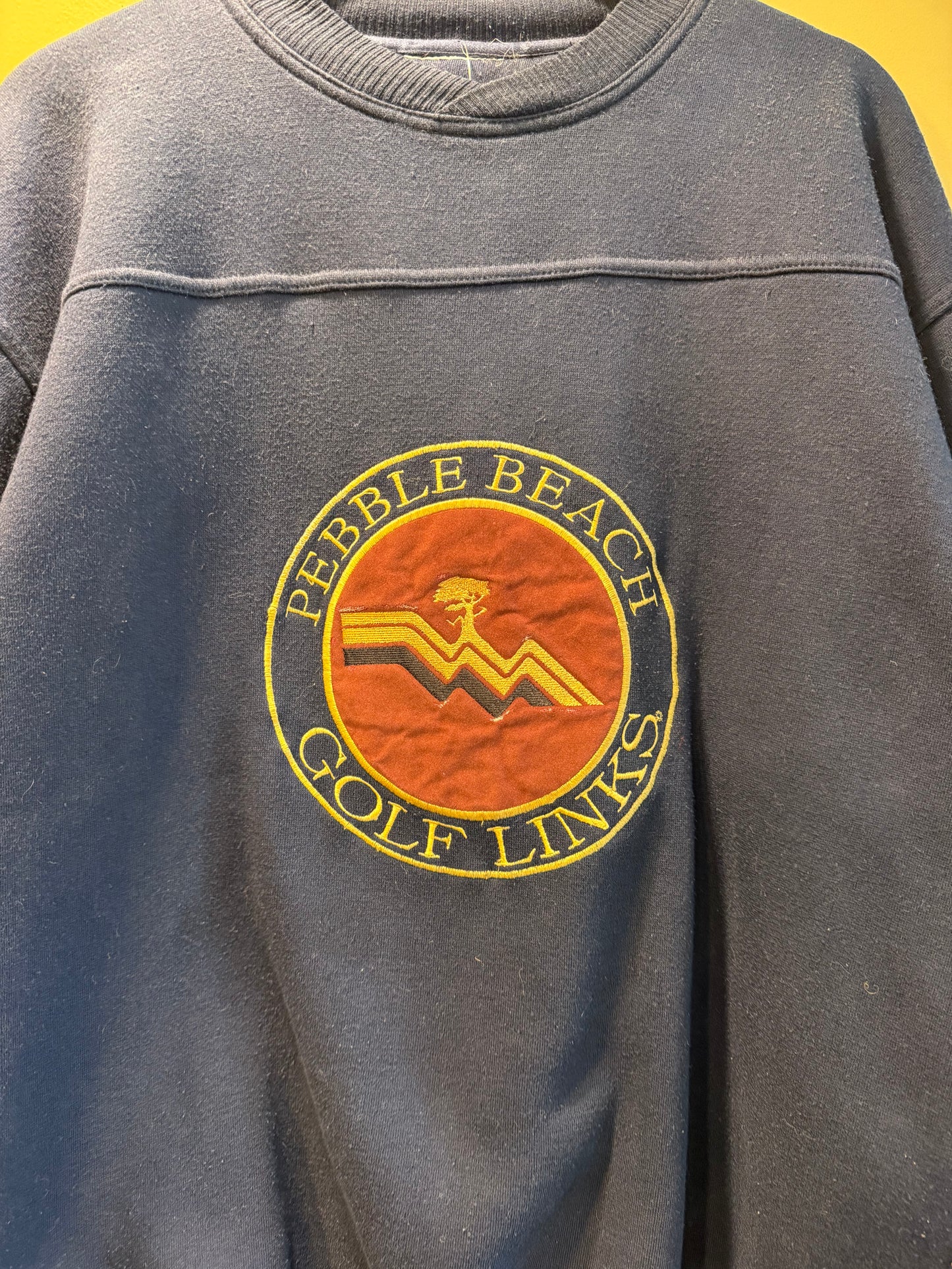Vintage Pebble Beach Golf Crewneck Sweatshirt- XL