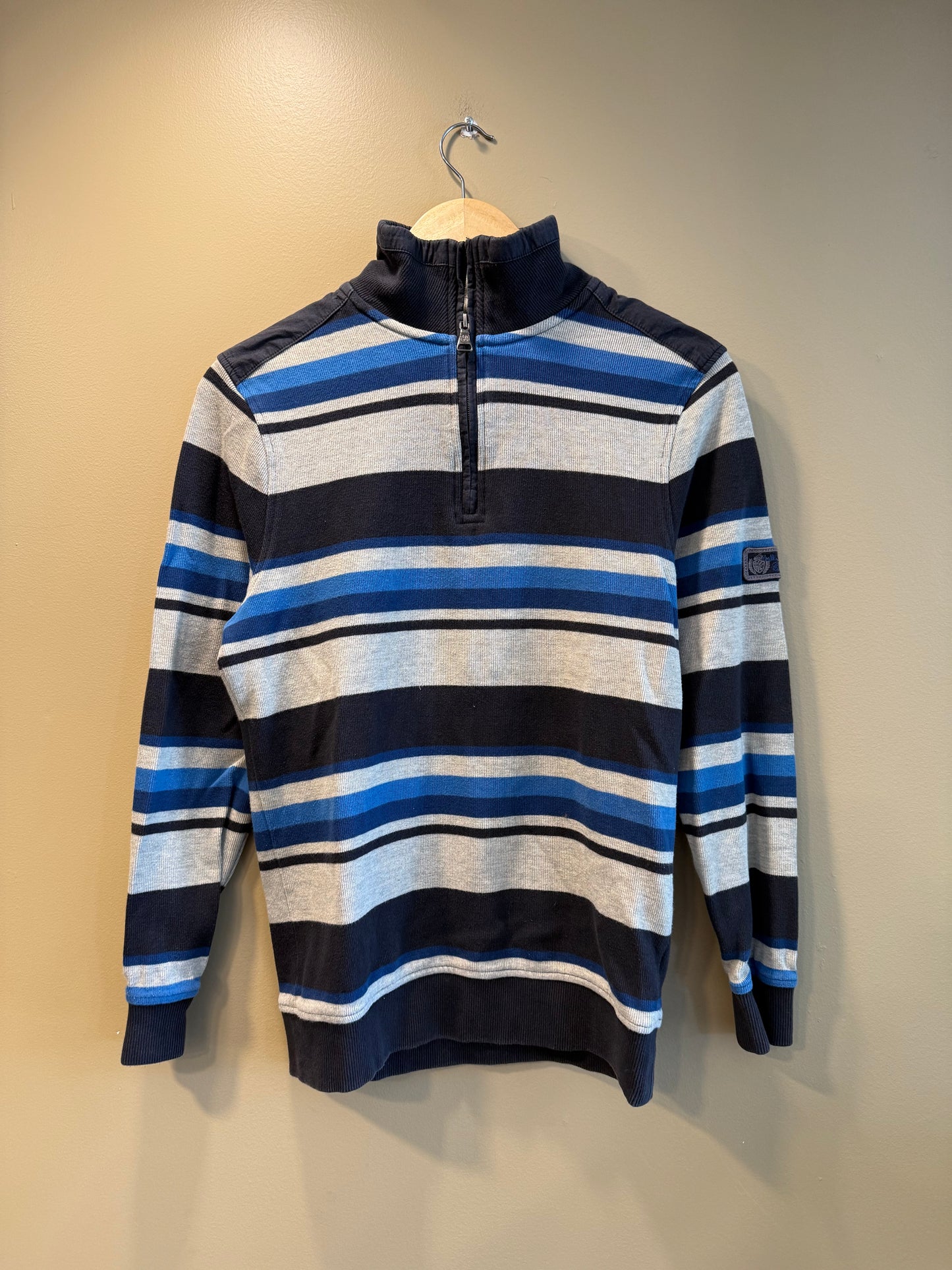Vintage Y2K A.W. Dunmore Quarter-Zip Sweater- M