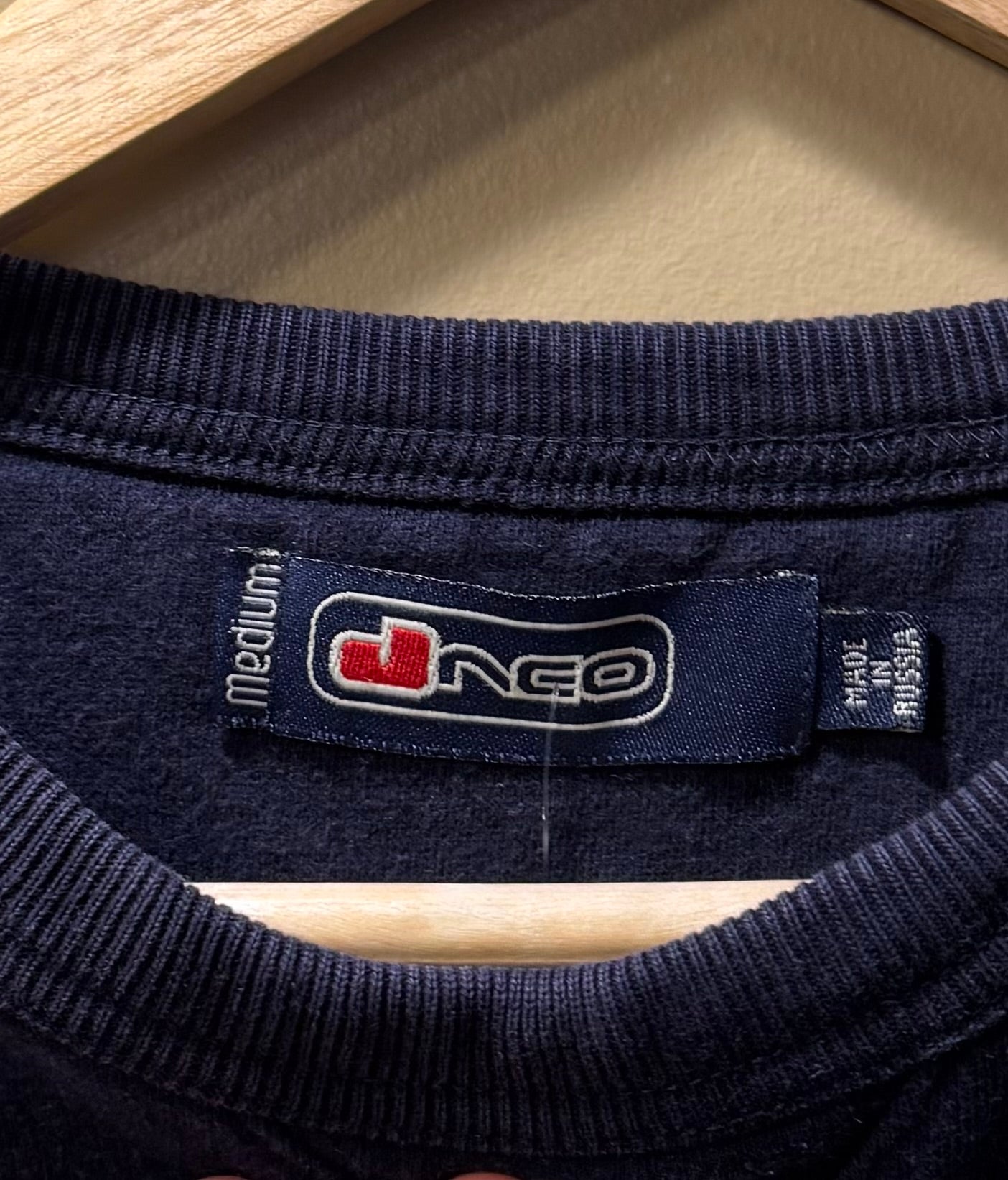 Vintage JNCO Navy Blue Crewneck Sweatshirt- M