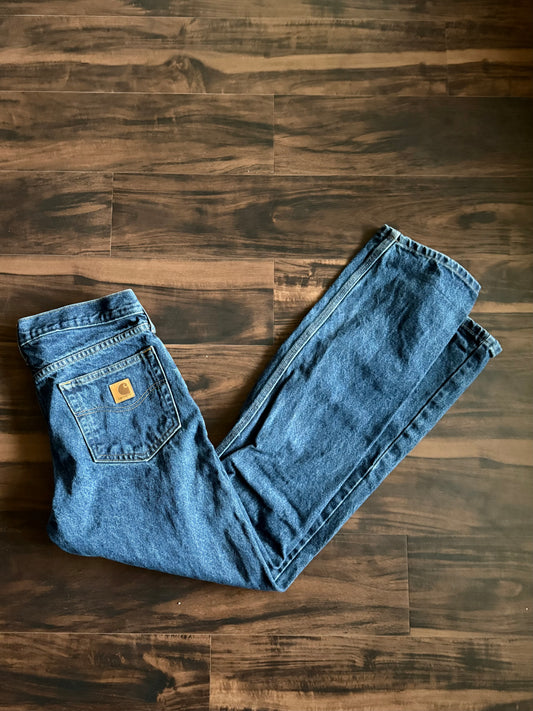 Vintage Carhartt Dark Wash Denim Workwear Jeans- 30x33