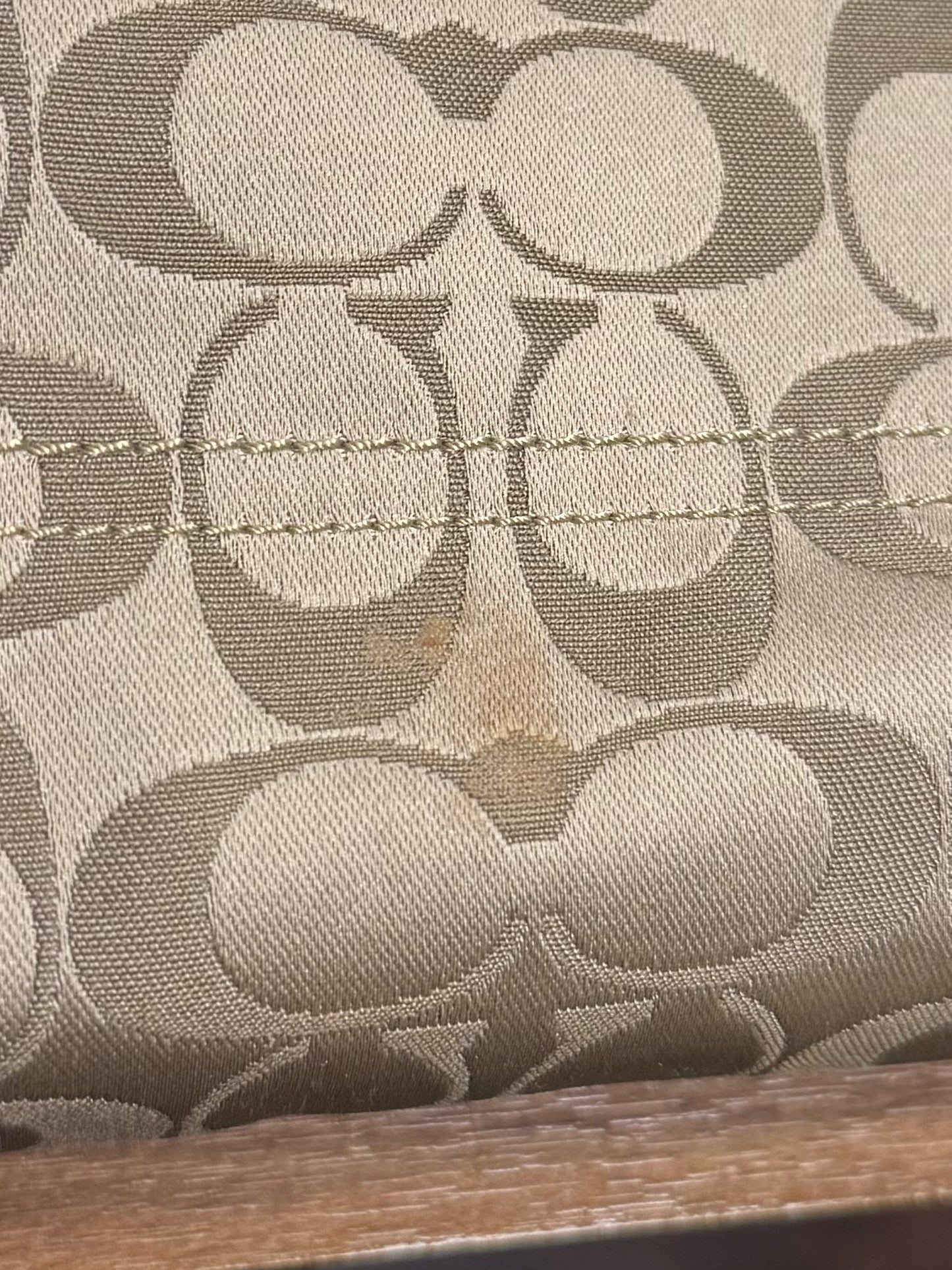 Vintage Coach F19259 Penelope Signature Hippie Crossbody Bag