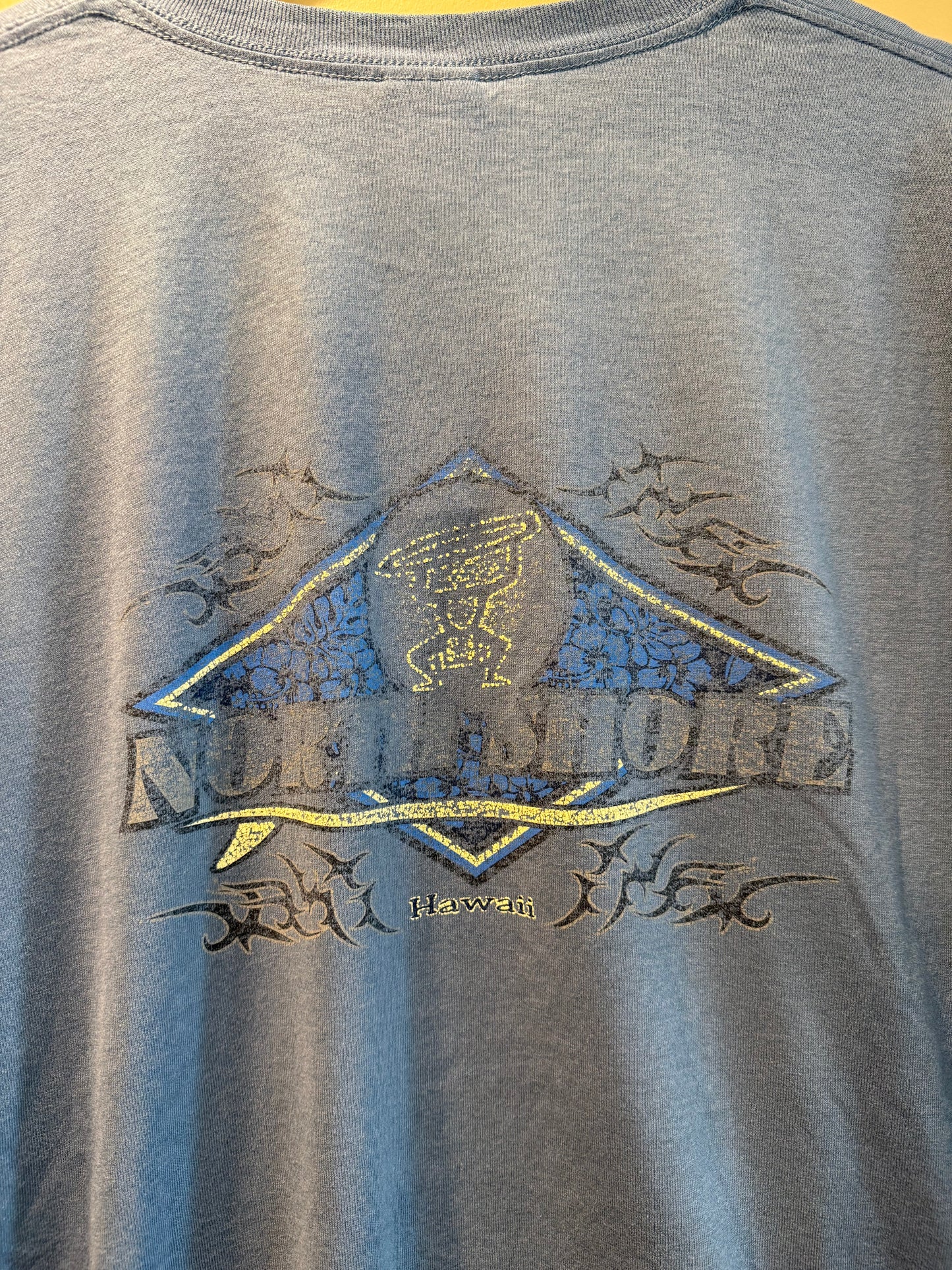 Vintage North Shore Hawaii Blue T-Shirt- XL