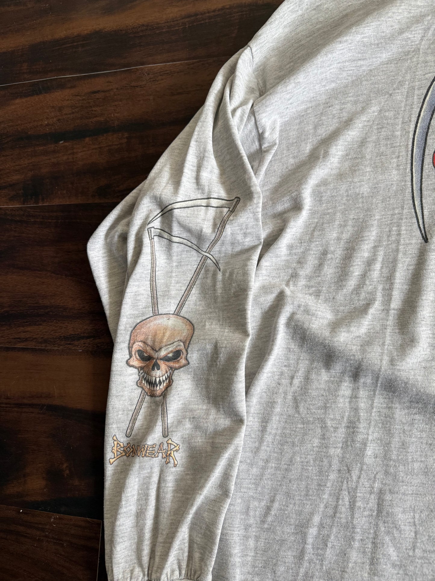 Vintage Bonewear Bone Yard Speed Gear Longsleeve T-Shirt- L