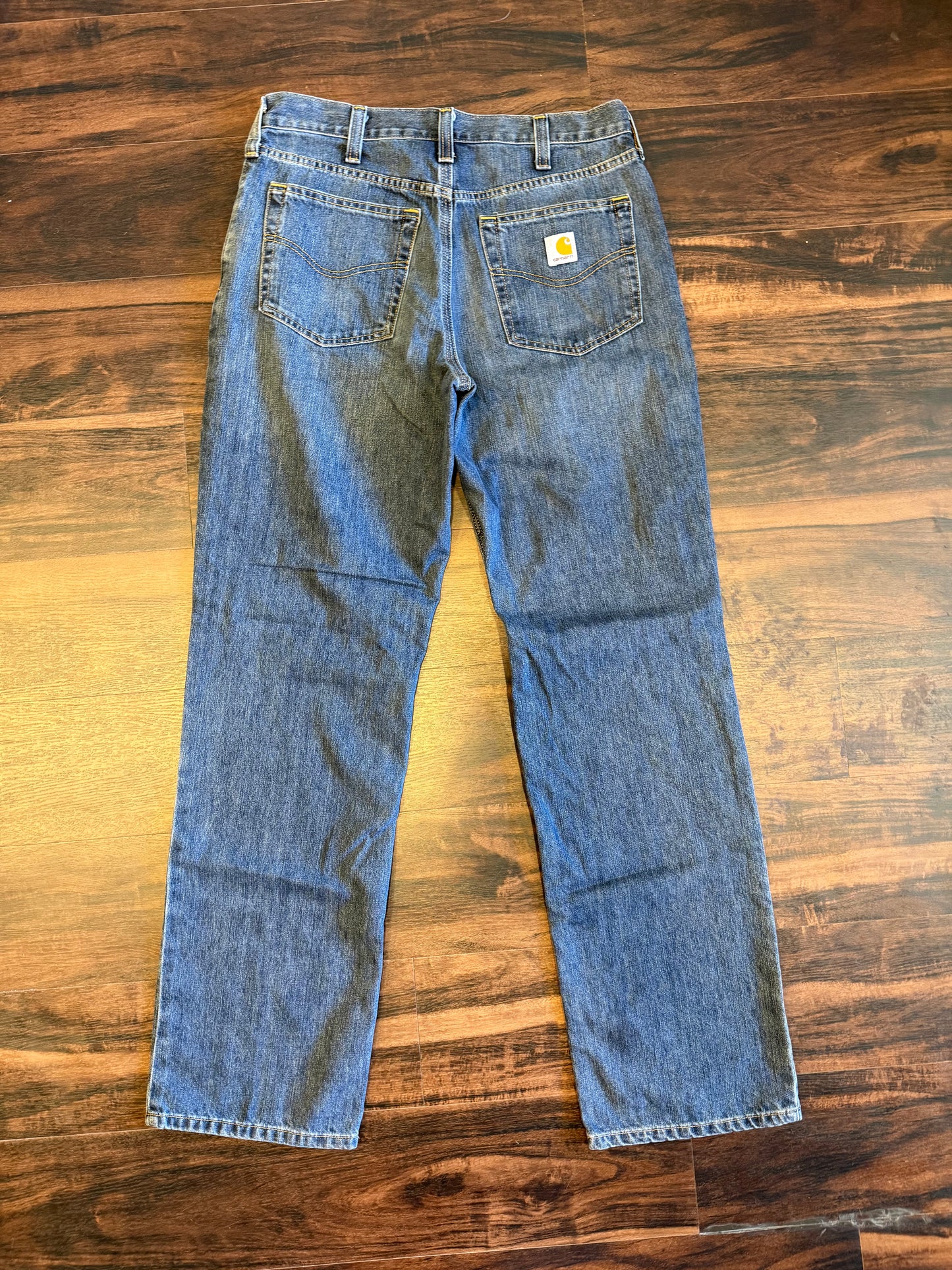 Vintage Carhartt Dark Wash Denim Jeans- 32x34