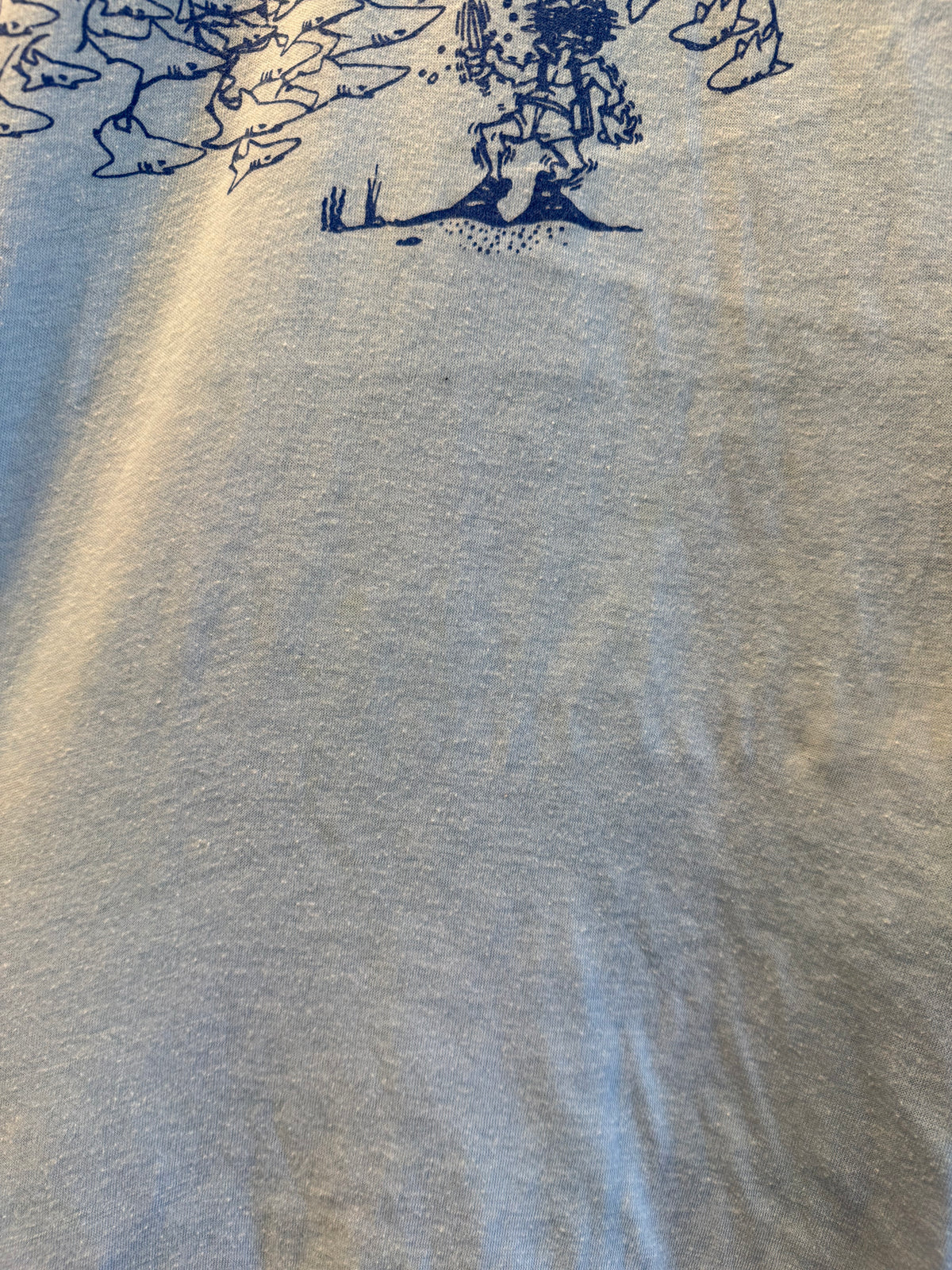 Vintage 70s Florida Keys Oh Shit Diver T-Shirt- S