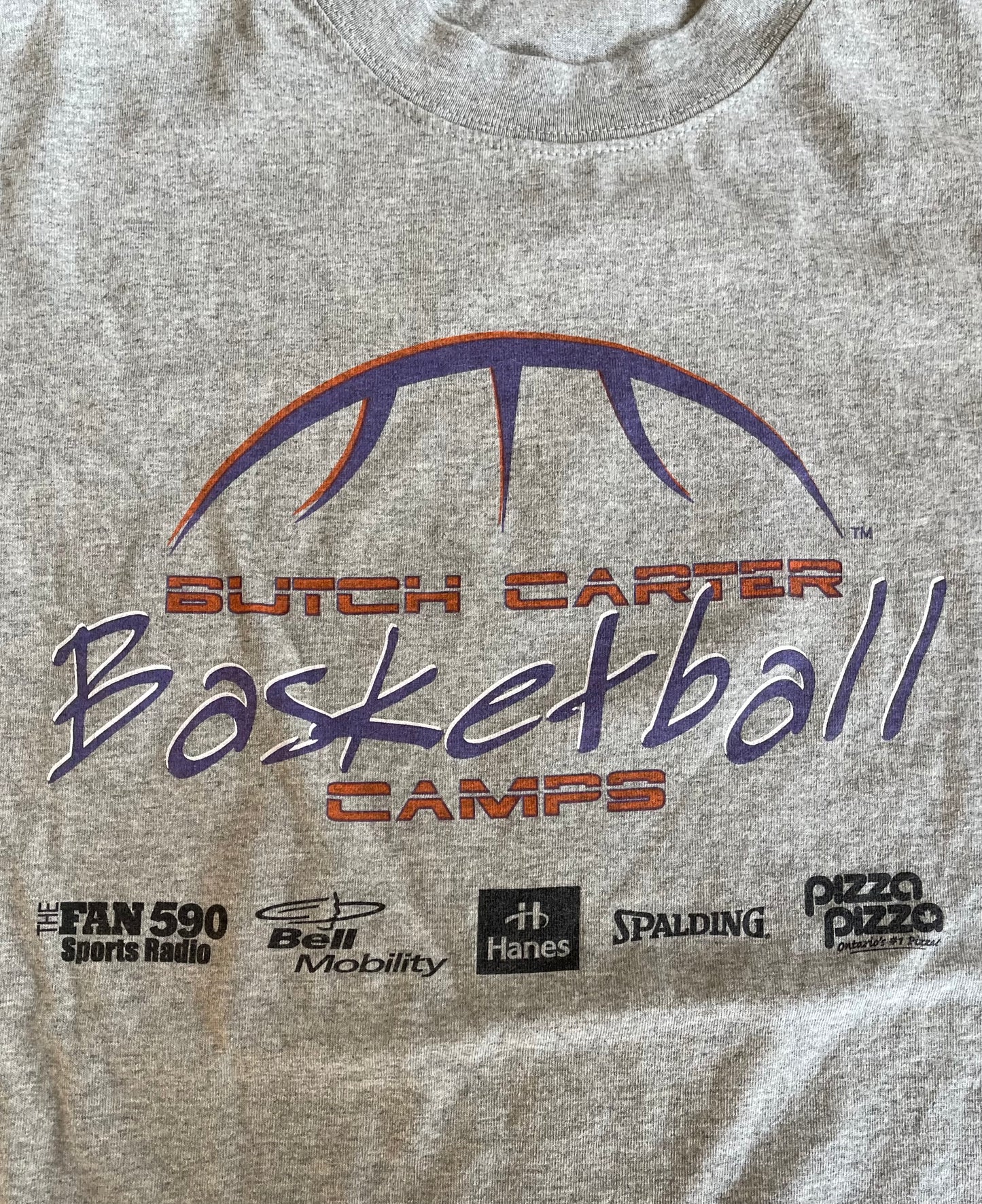 Vintage Nike Butch Carter Toronto Raptors Basketball Camp T-Shirt- XL