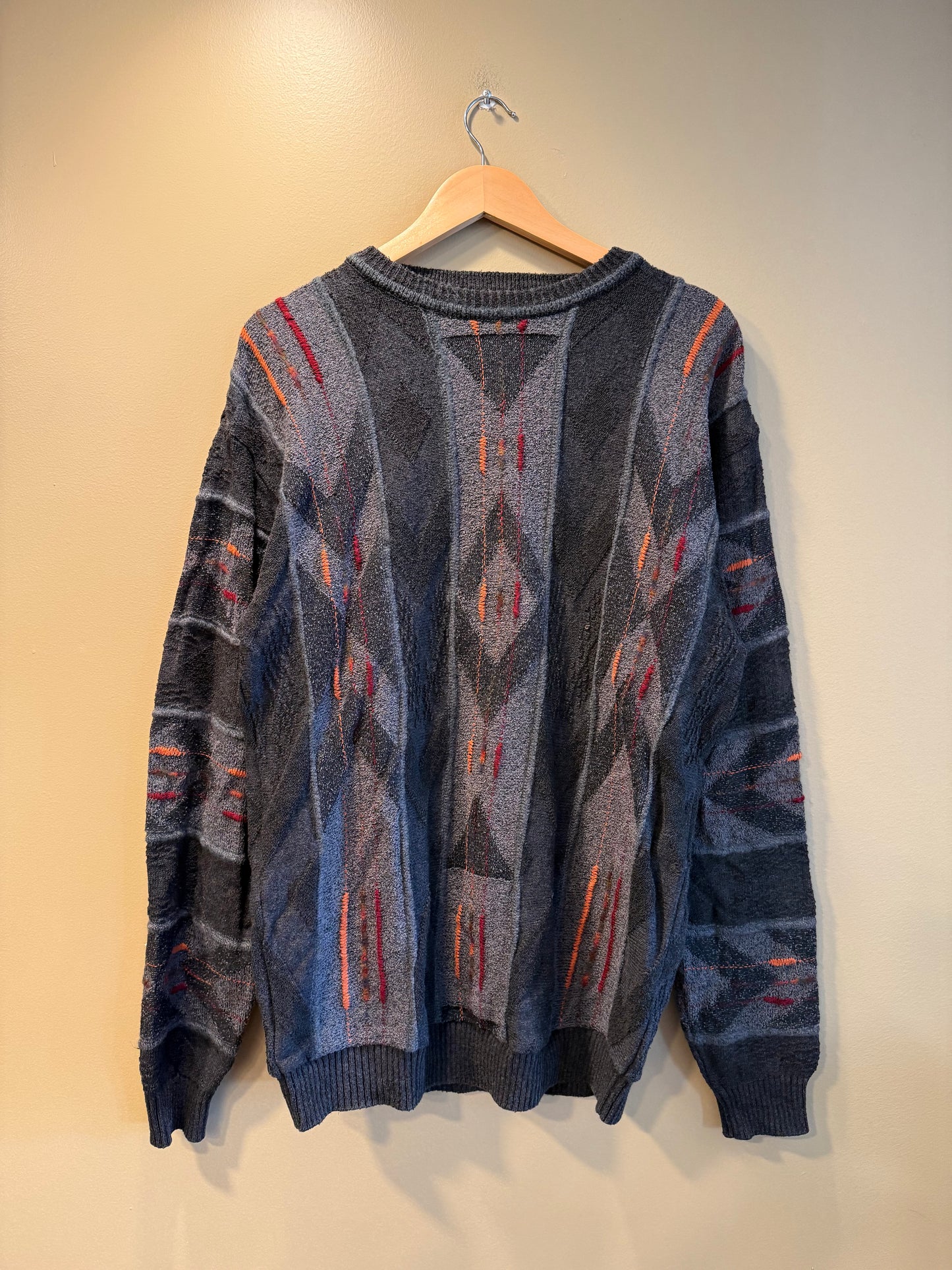 Vintage Tosani Canada 3D Knit Sweater- M/L