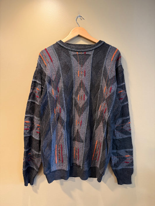 Vintage Tosani Canada 3D Knit Sweater- M/L