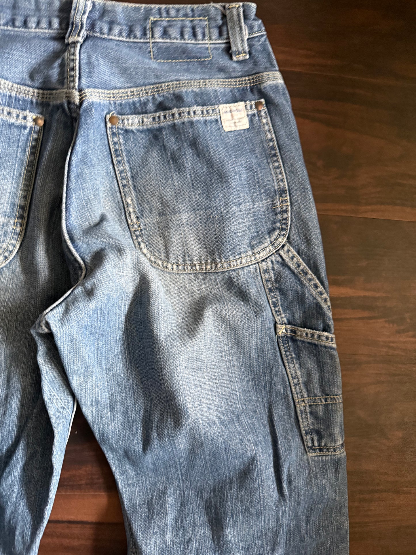 Vintage American Eagle Outfitters Distressed Carpenter Denim Jeans- 29x32