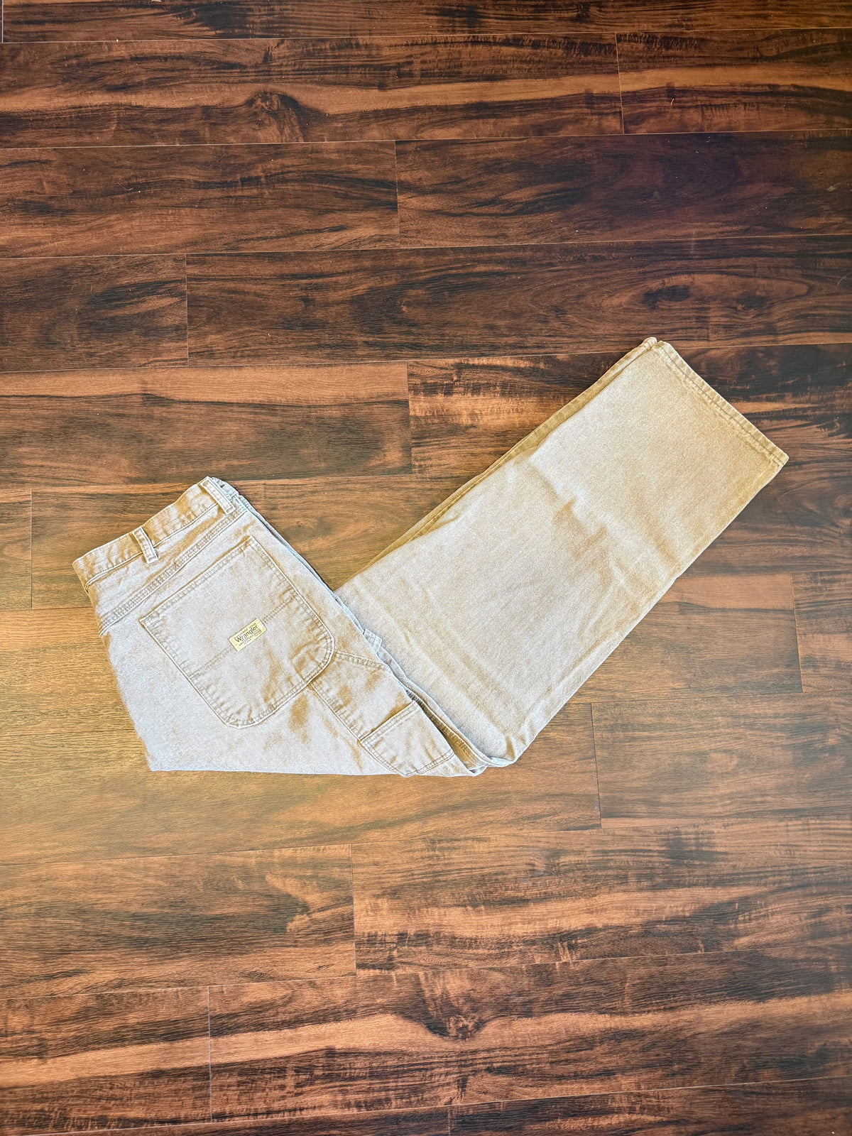 Vintage Wrangler Tan Carpenter Pants- 34x33