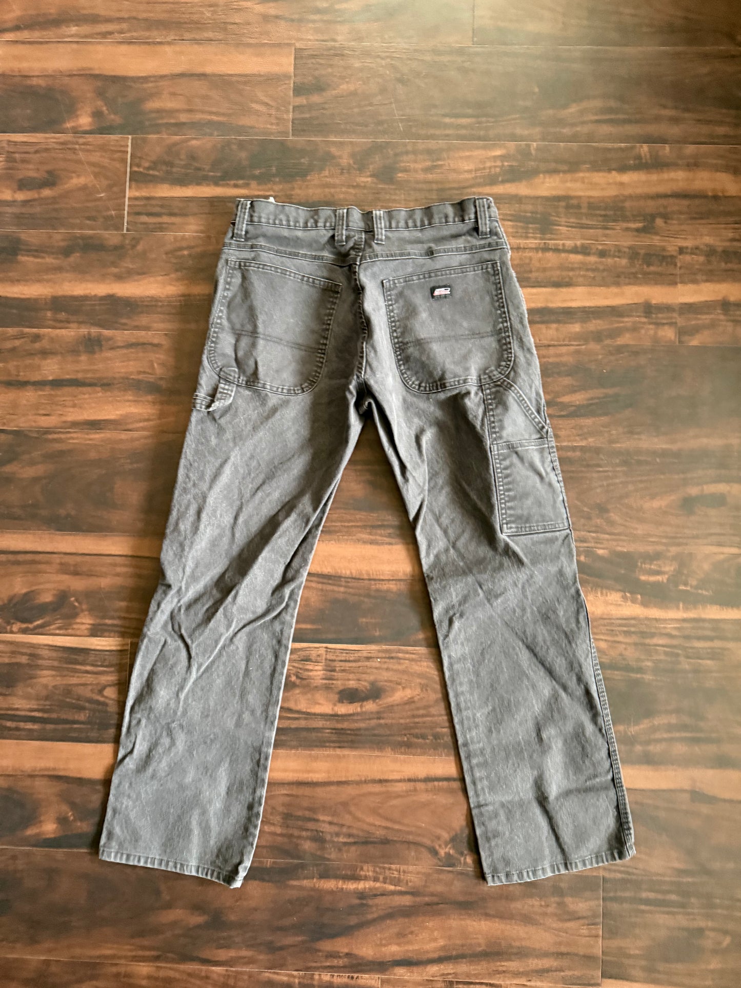 Vintage Dickies Black Cotton Canvas Carpenter Pants- 32x30