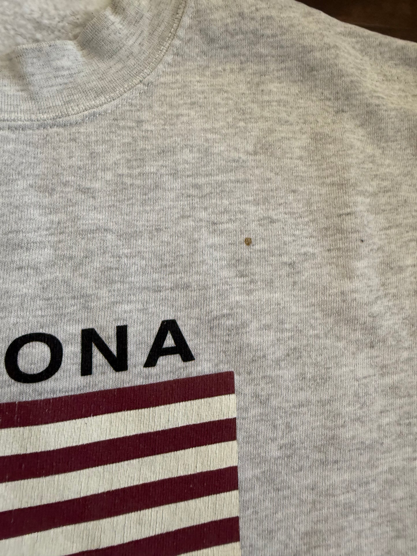 Vintage Arizona Jean Company American Flag Gray Crewneck Sweatshirt- XL