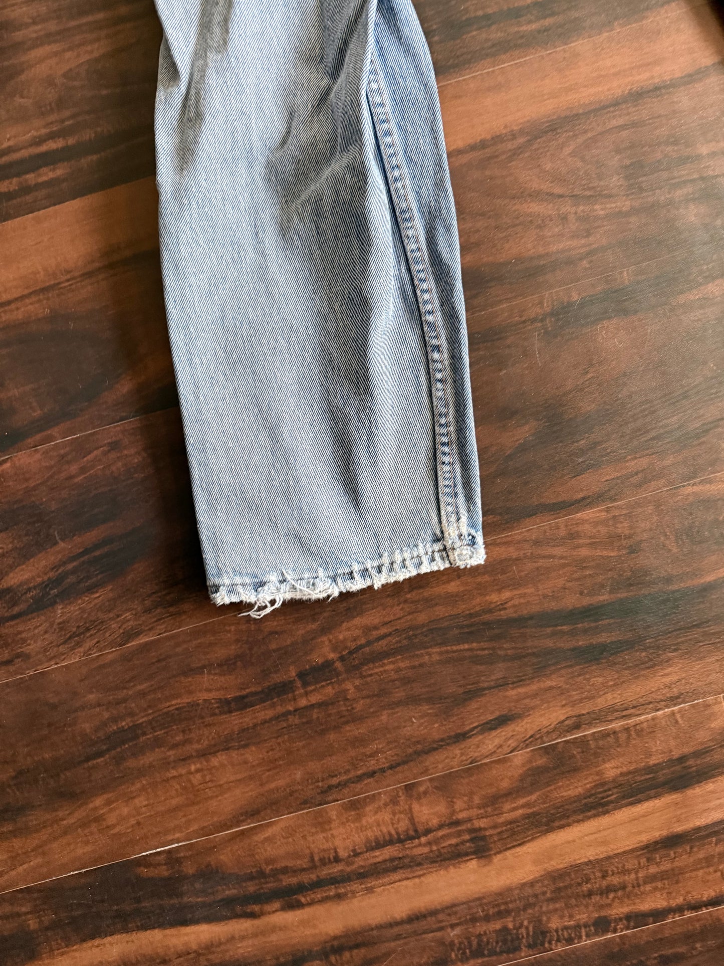 Vintage Levi’s Silver Tab Western Style Distressed Denim Jeans- 30x33