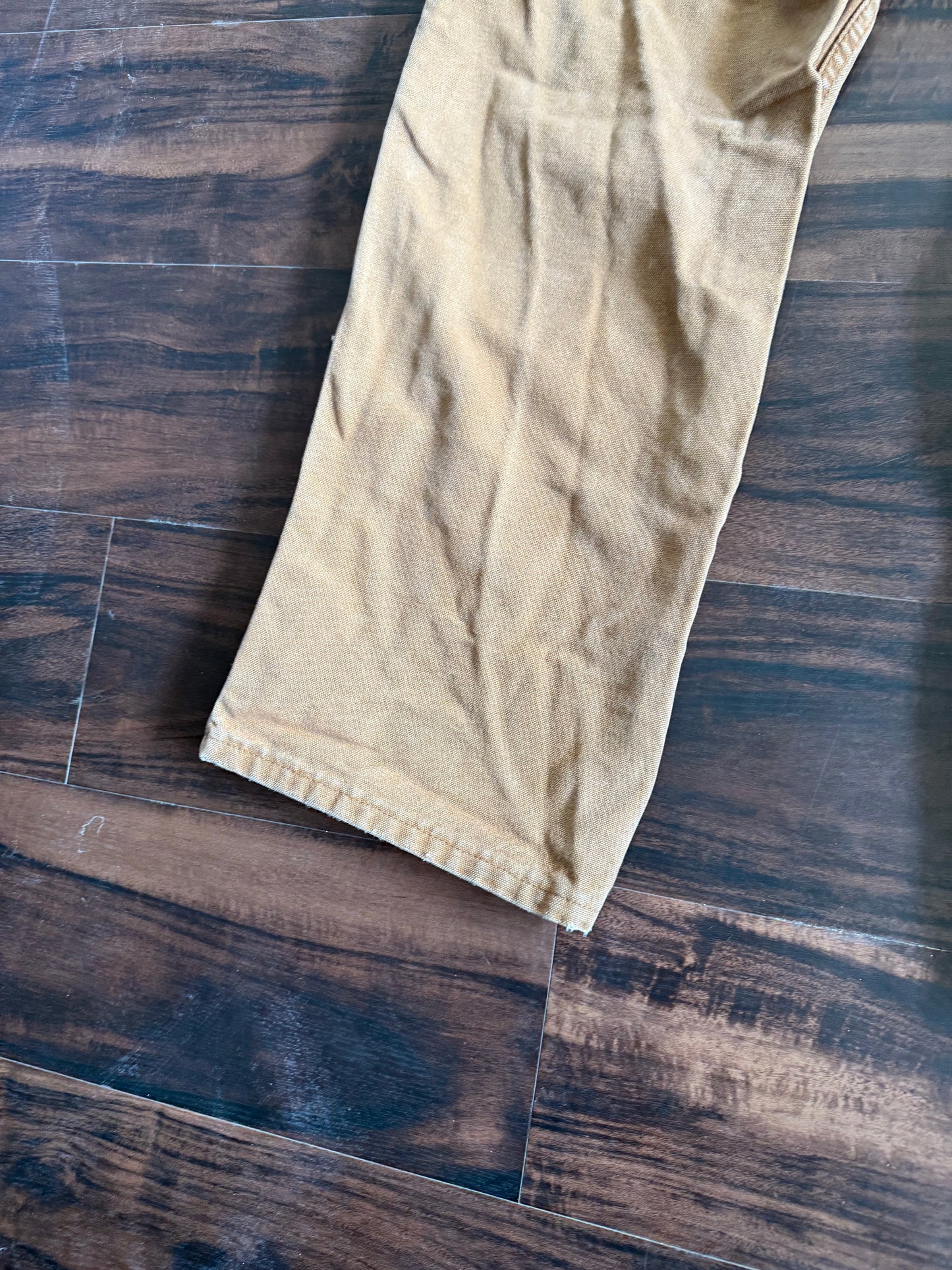 Carhartt Tan Duck Canvas Carpenter Pants- 29x28